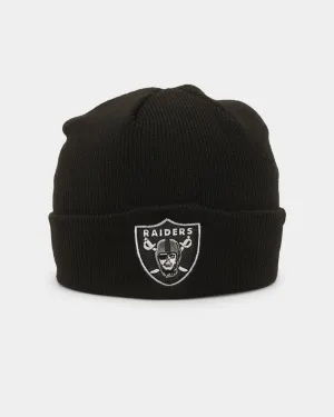 47 Brand Las Vegas Raiders Raised 47 Cuffed Knit Beanie Black