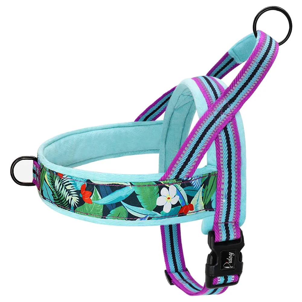 Adjustable Winter Dog Harness Vest with Padded Comfort