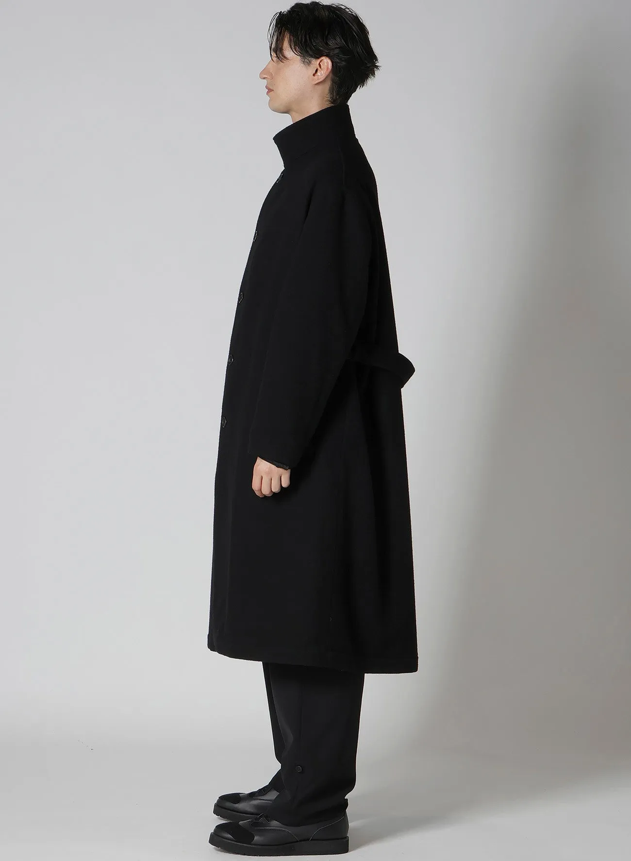 AIRY MOSSER STAND COLLAR COAT