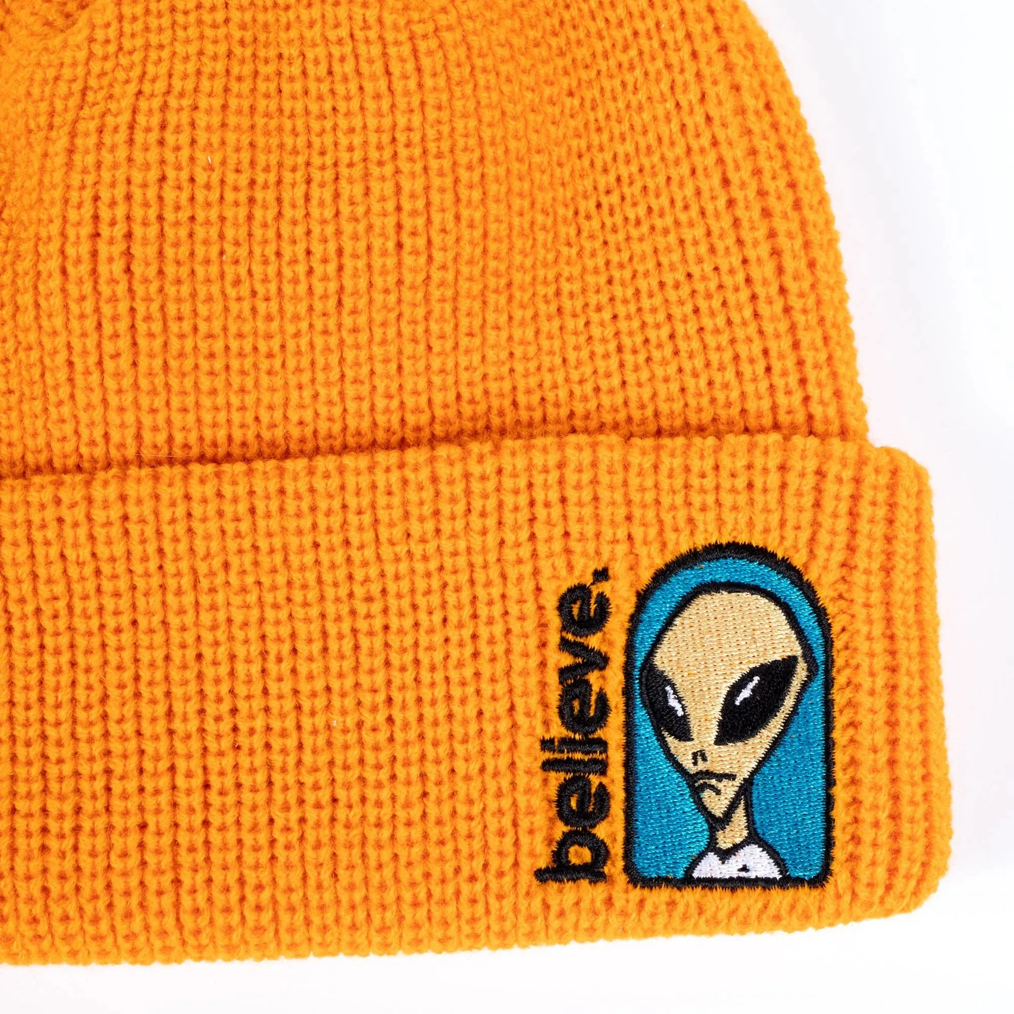 ALIEN WORKSHOP Believe Embroidered Beanie Orange