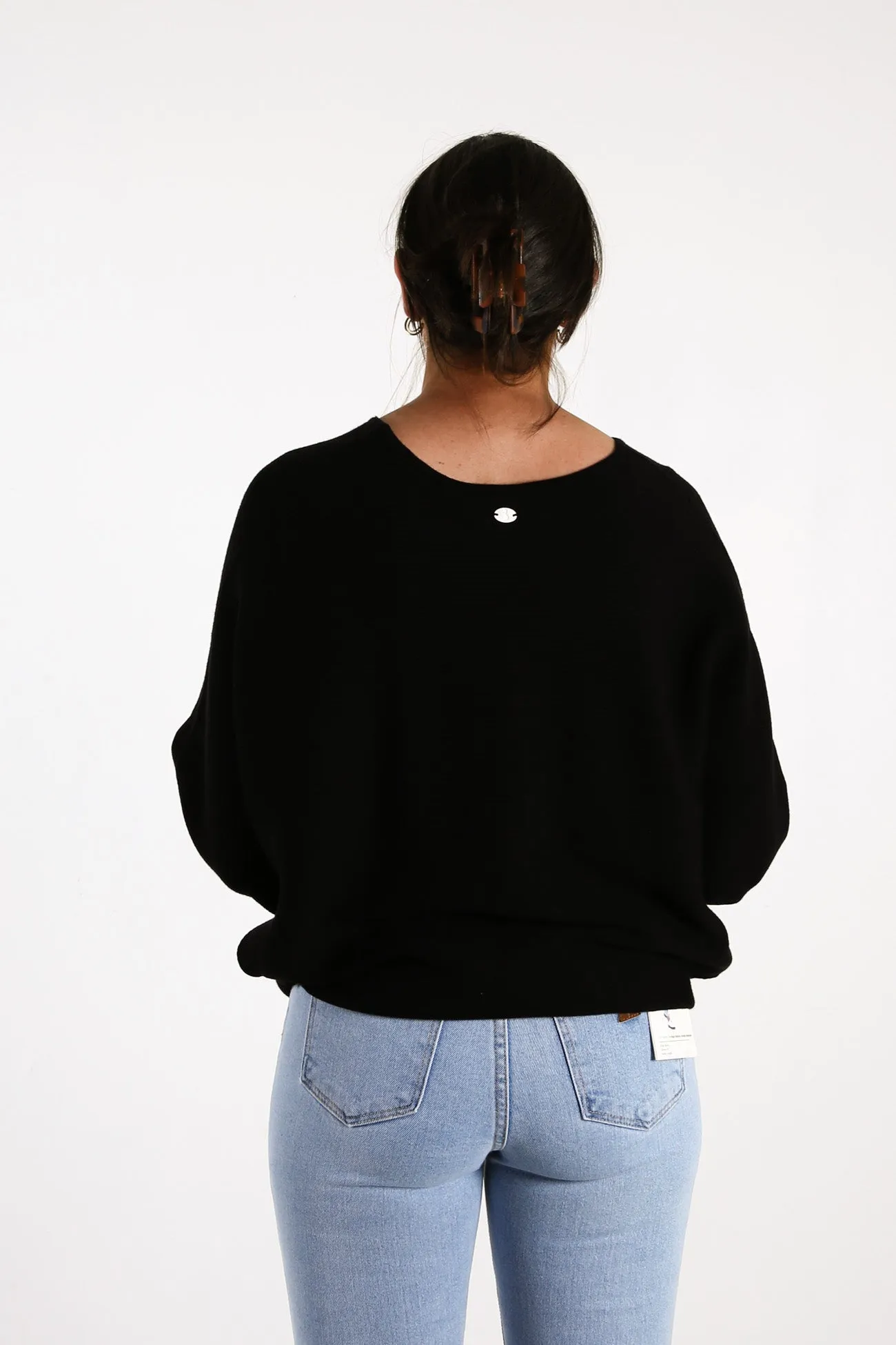 Alinta Knit Jumper Black