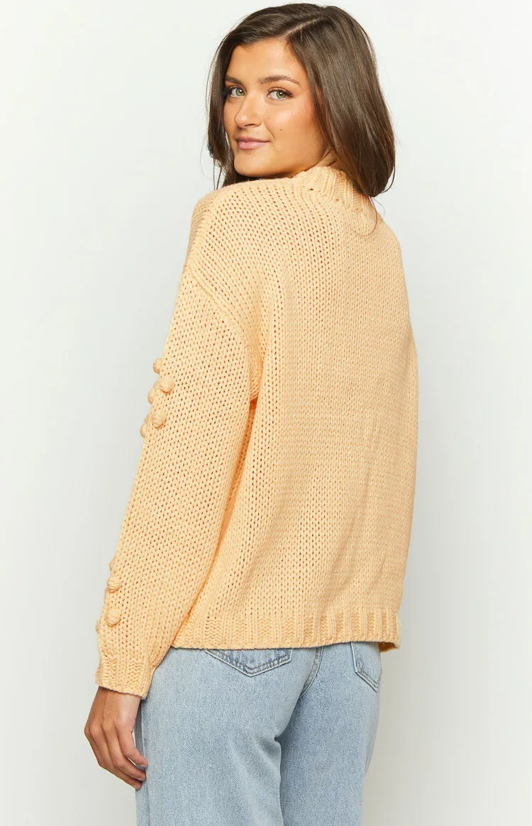 Andrina Yellow Knit Jumper