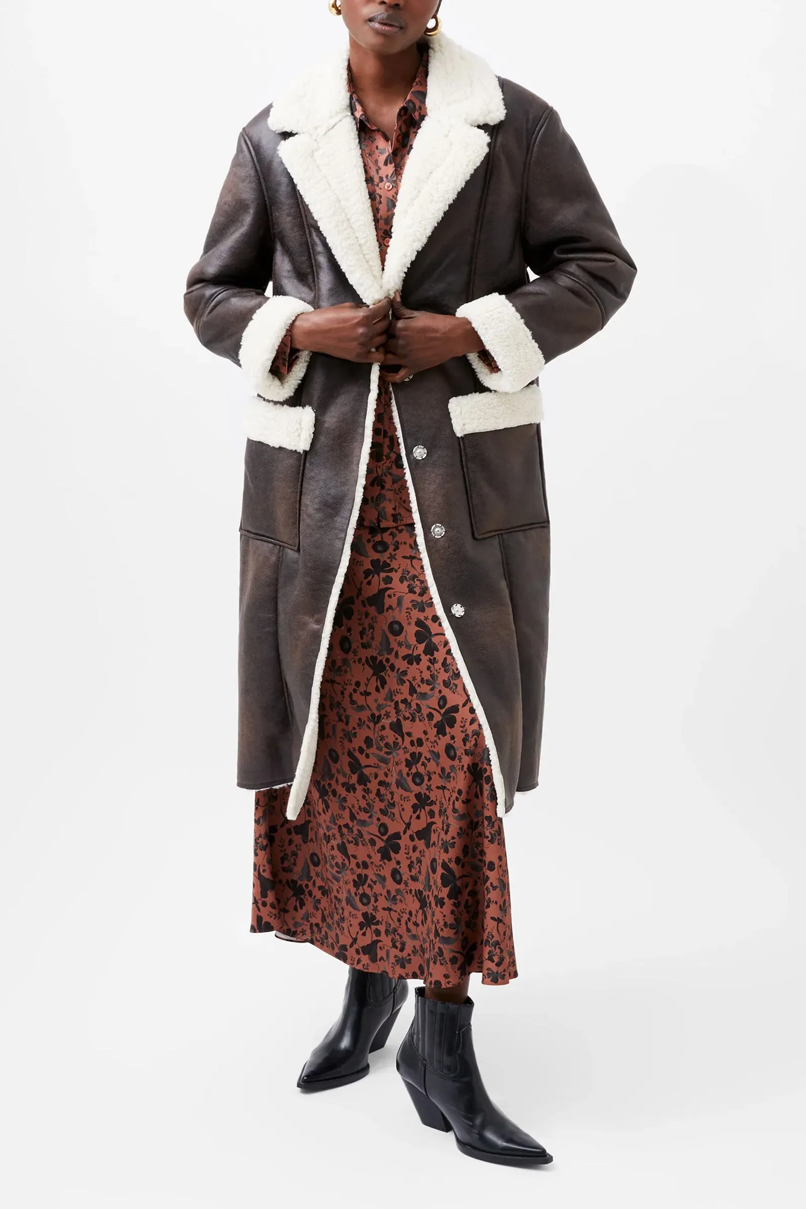 Arizona Faux Shearling Coat