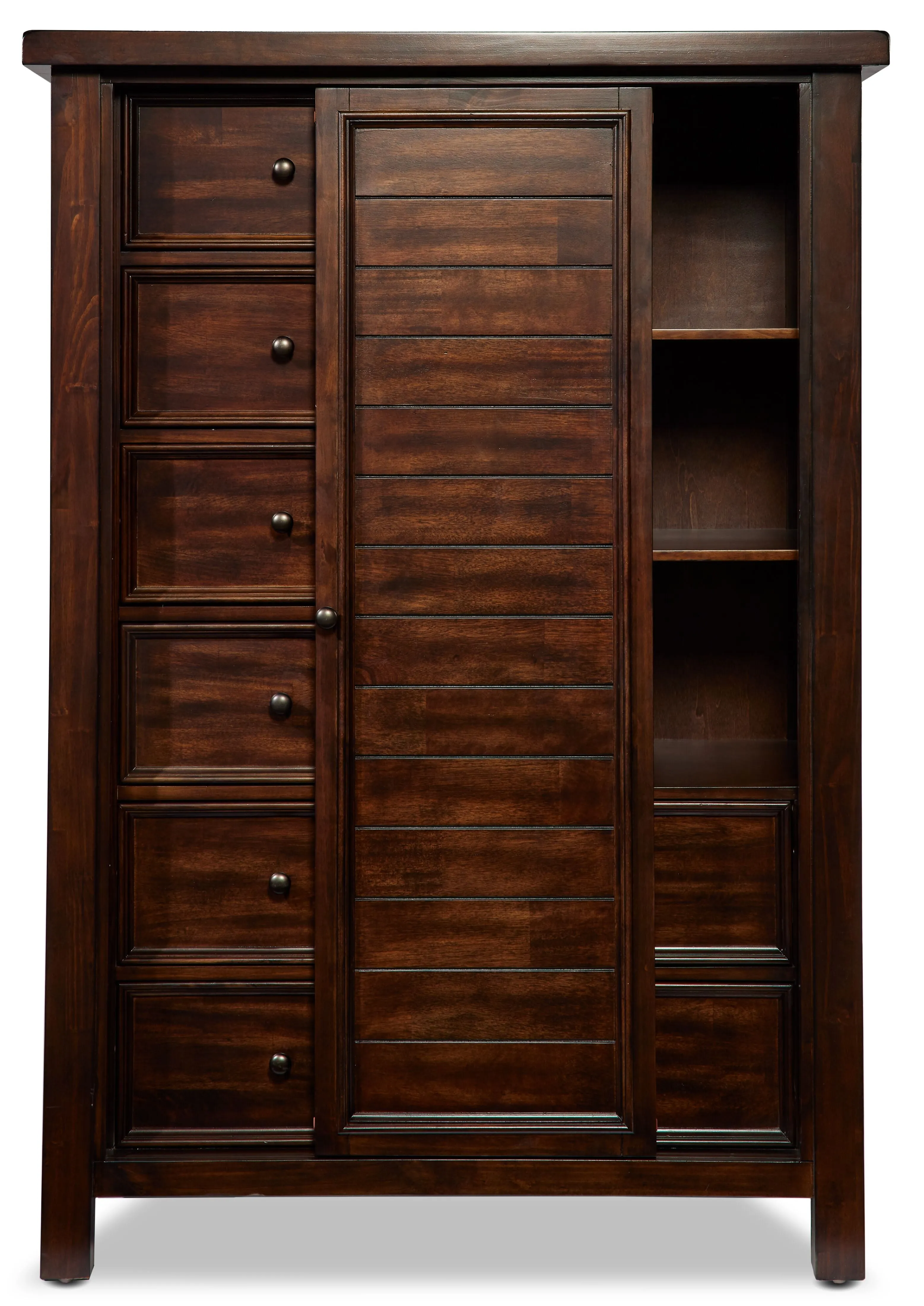 Ashtyn Wardrobe - Dark Brown