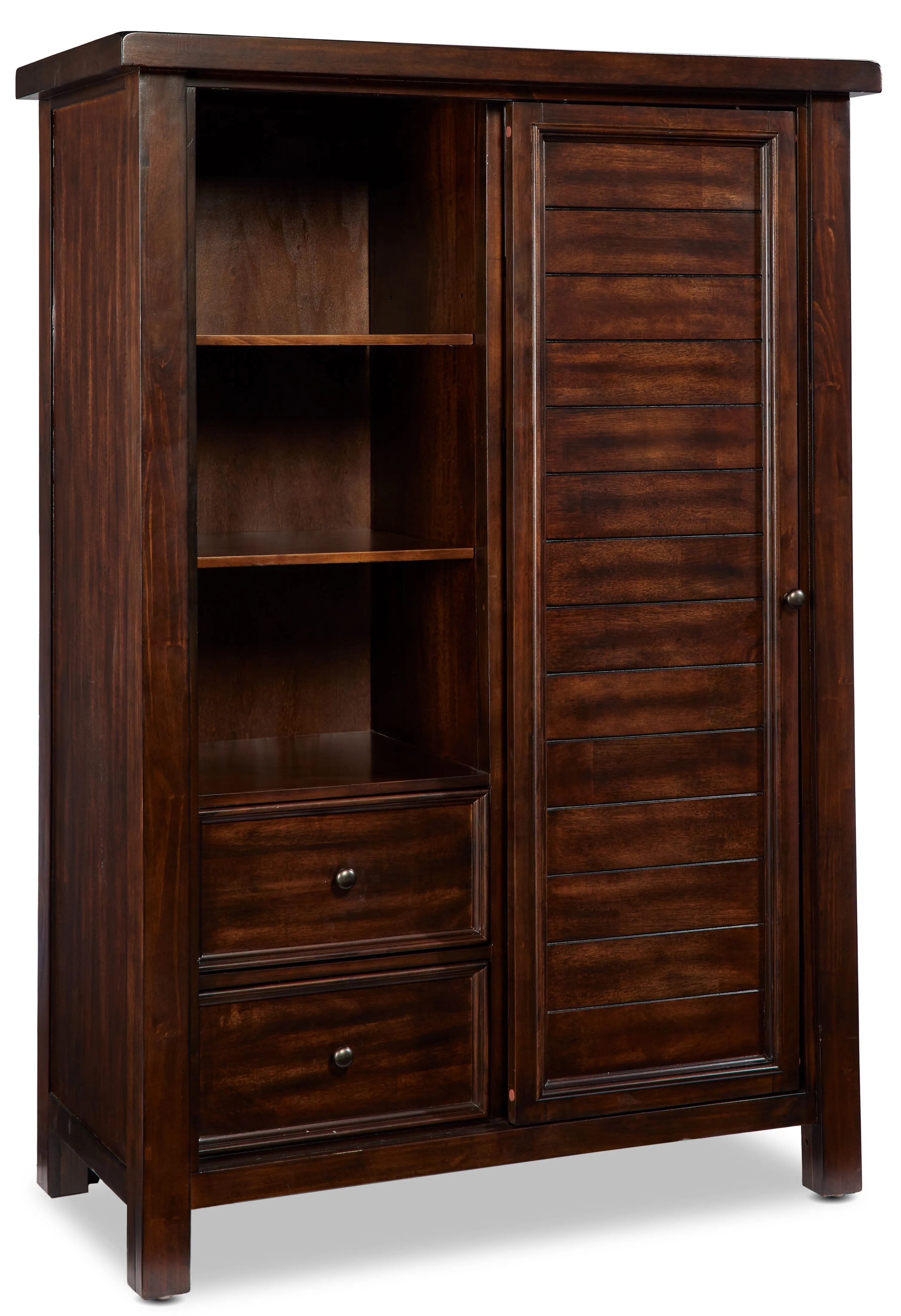 Ashtyn Wardrobe - Dark Brown