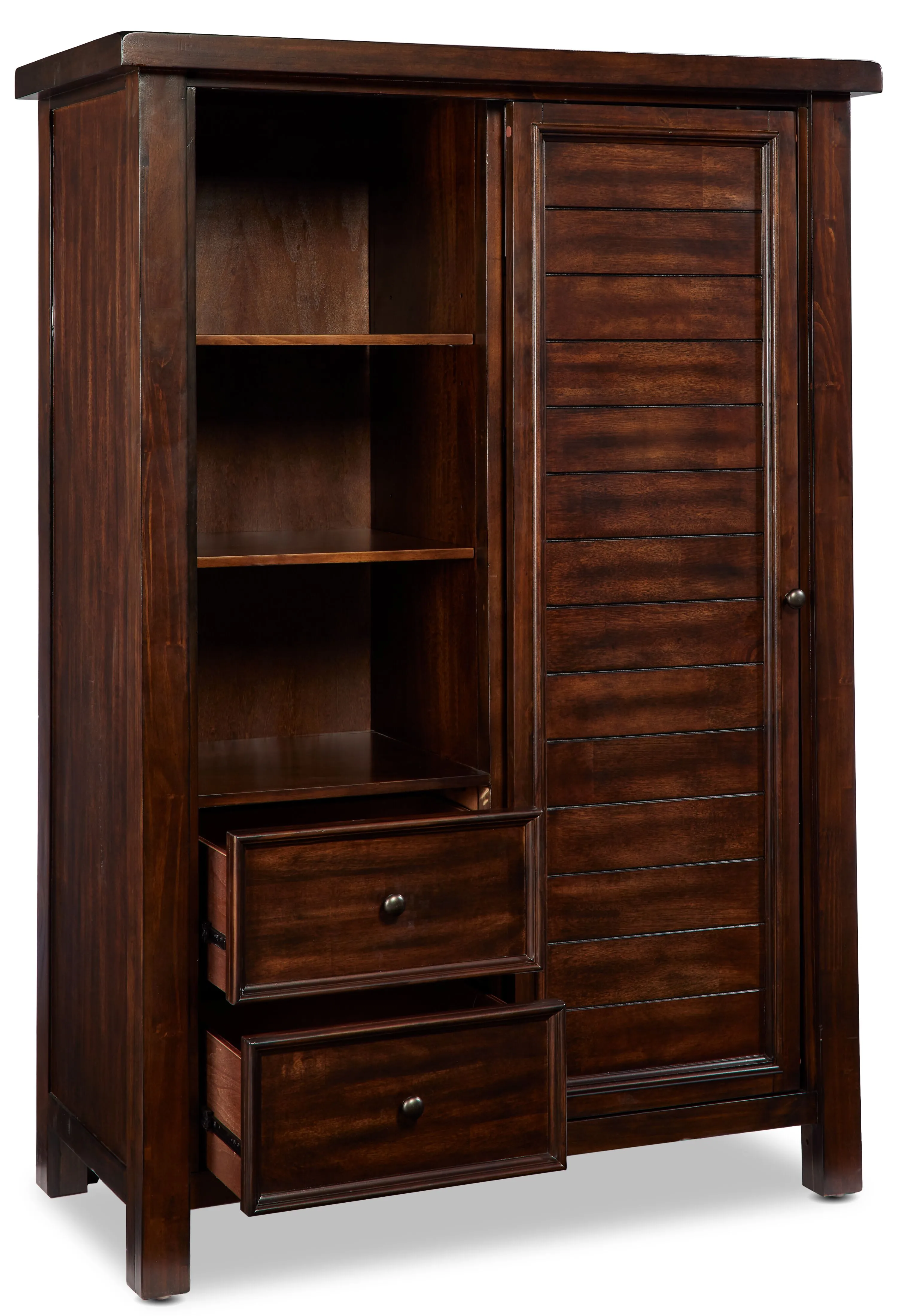 Ashtyn Wardrobe - Dark Brown