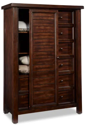 Ashtyn Wardrobe - Dark Brown