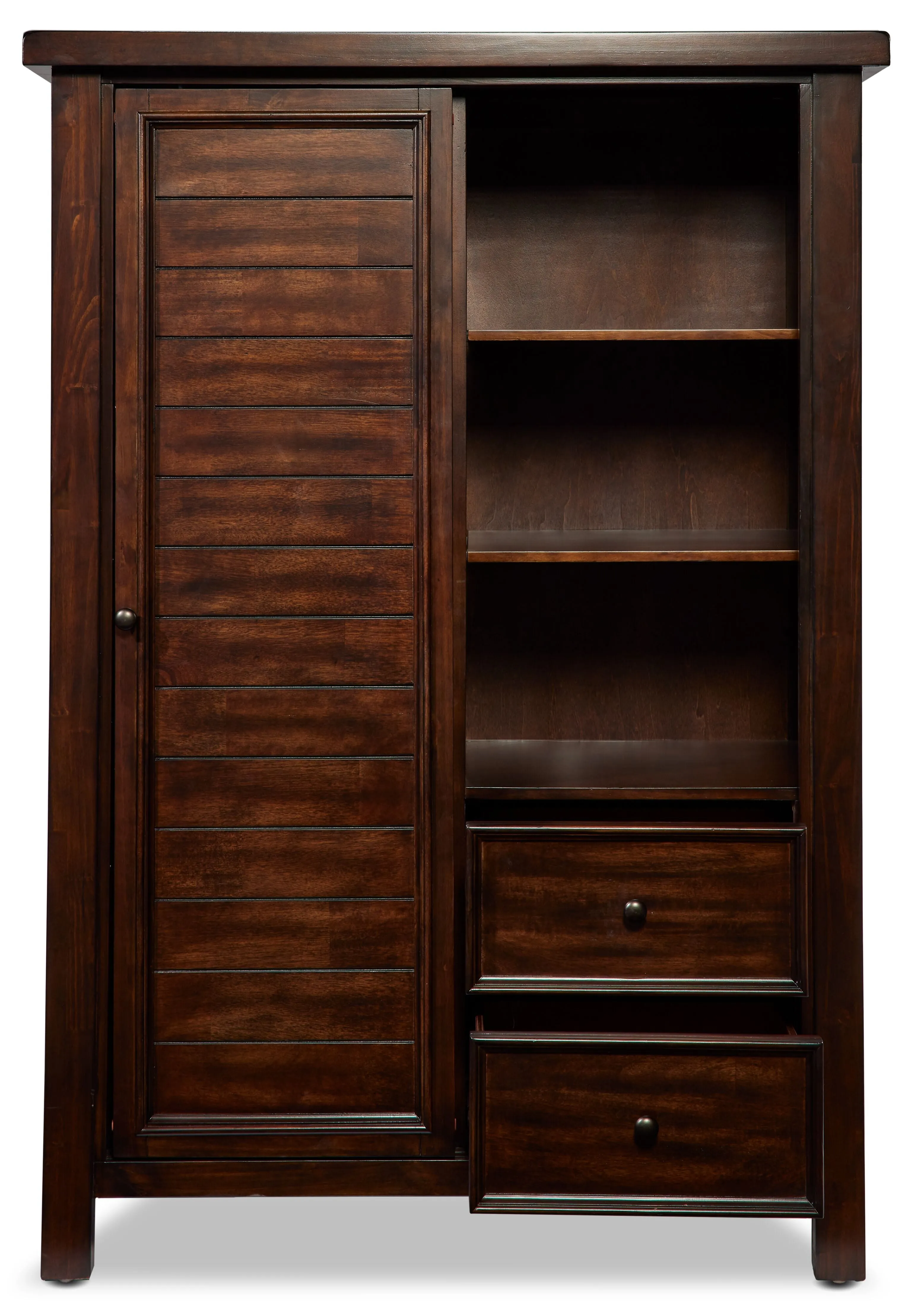 Ashtyn Wardrobe - Dark Brown