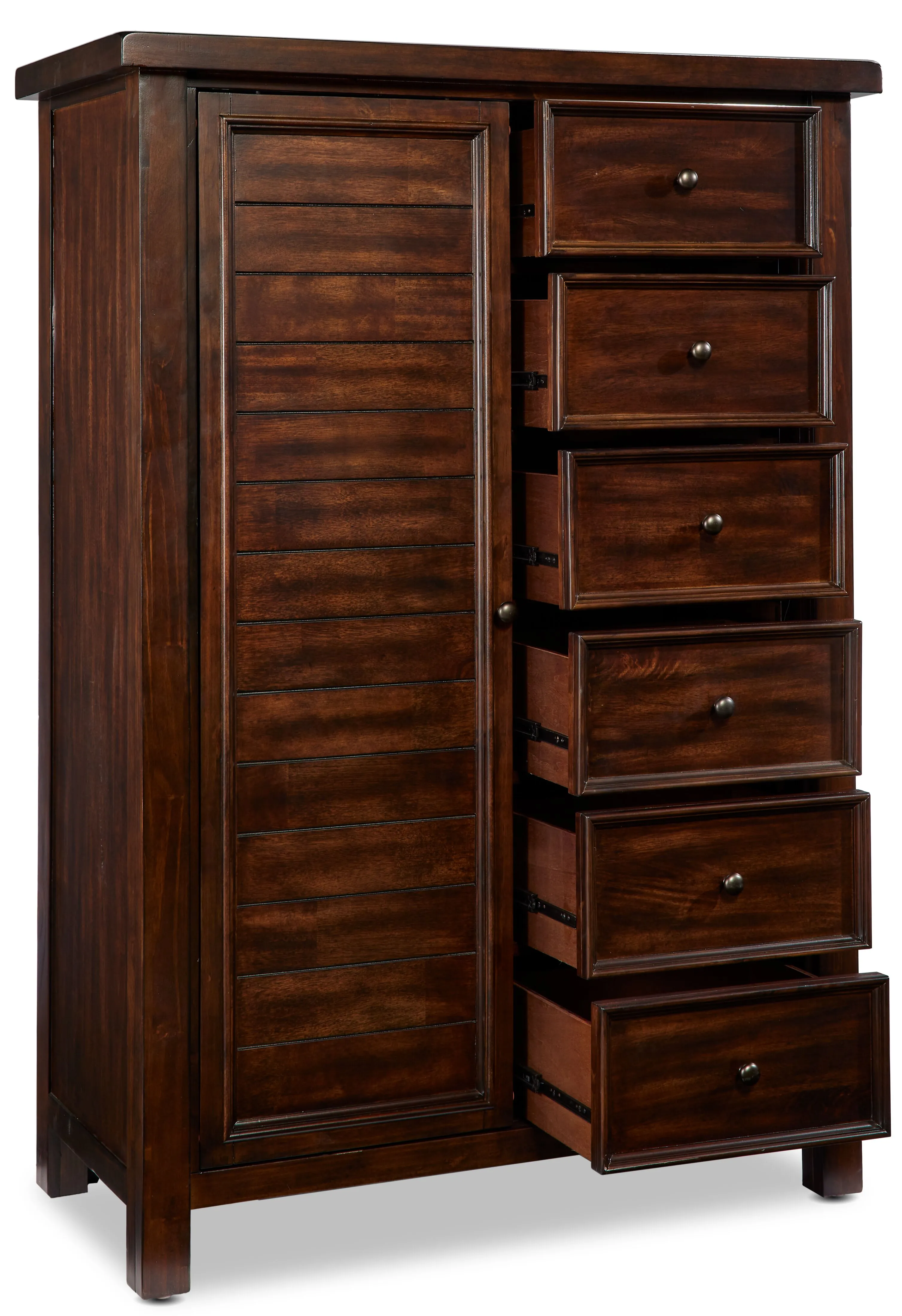 Ashtyn Wardrobe - Dark Brown