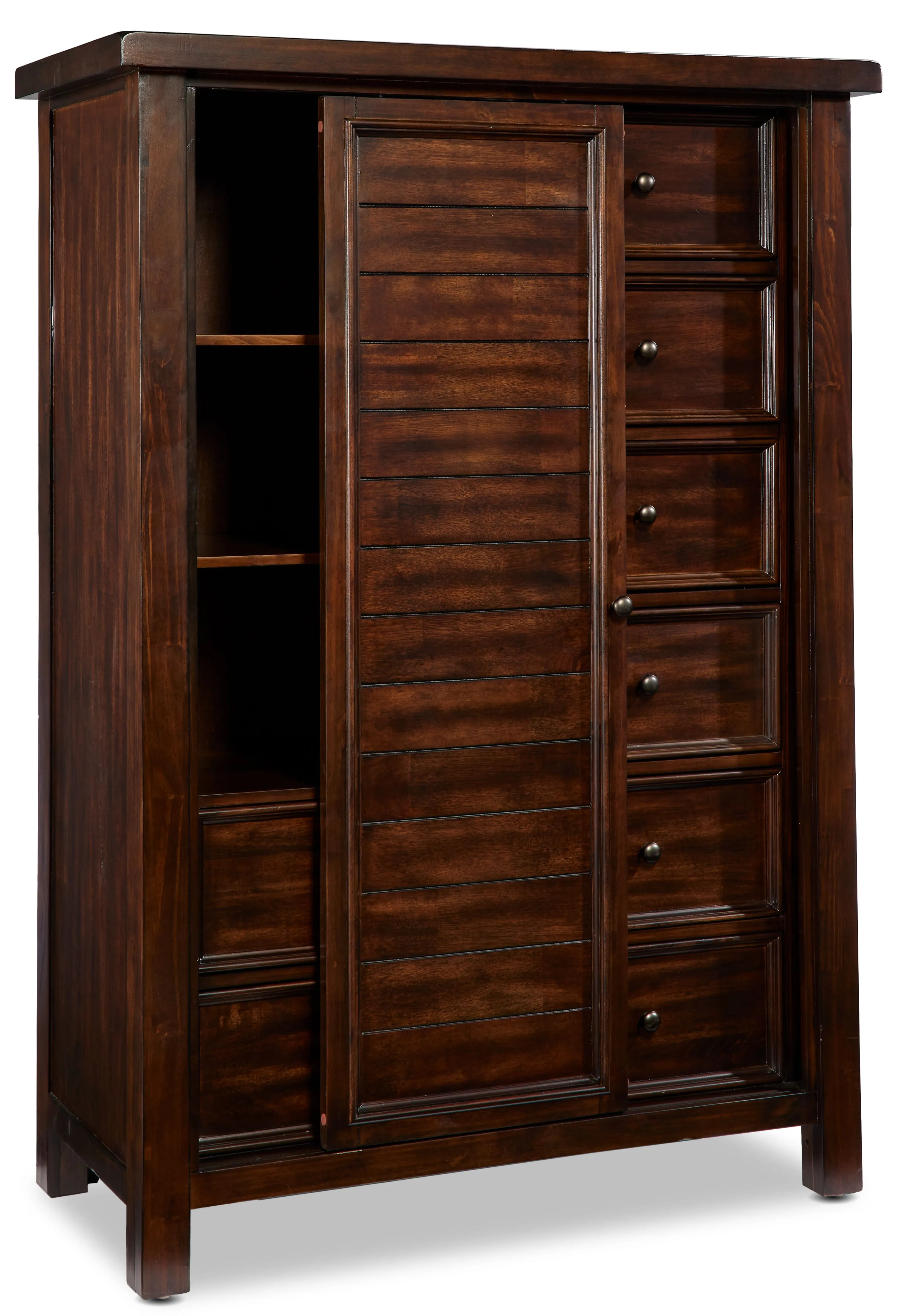 Ashtyn Wardrobe - Dark Brown