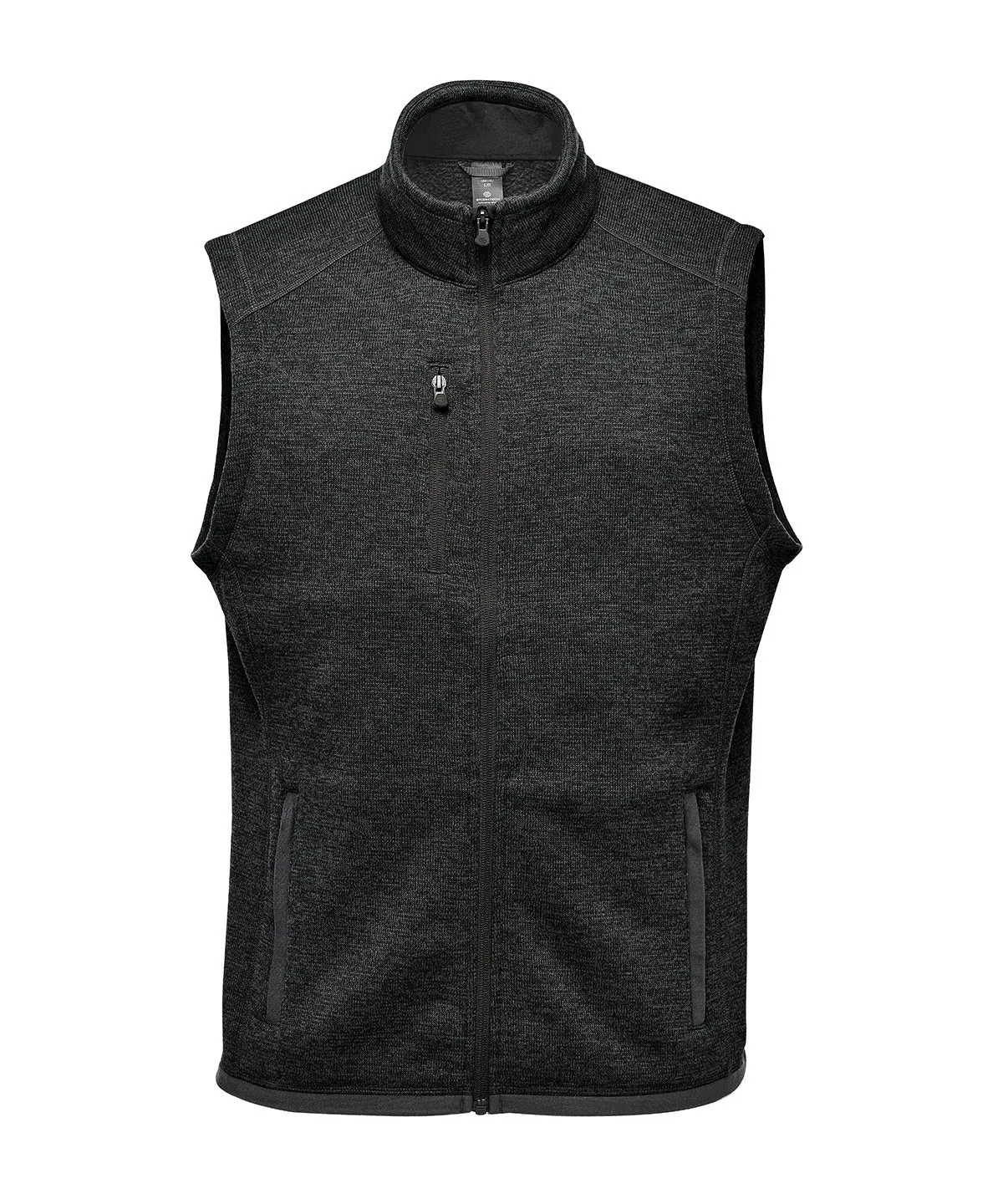 Avalante fleece vest | Black Heather