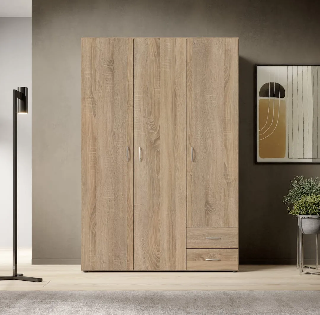 Base Hinged Door Wardrobe 120cm