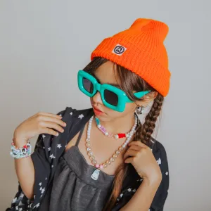 Basic Beanie - 'Neon Orange'