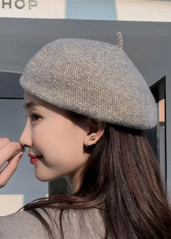 Beautiful Black Versatile Autumn Winter Beret Hat