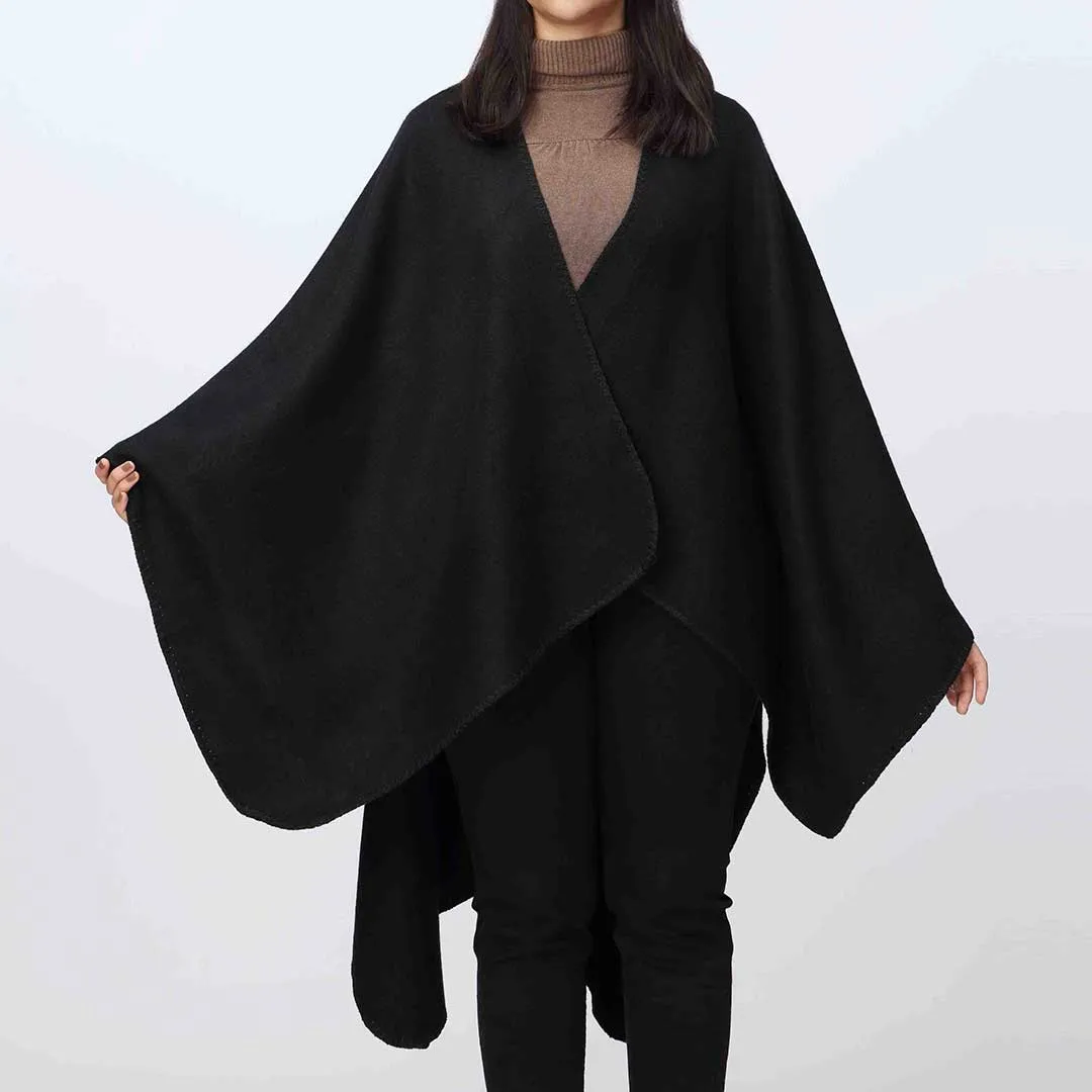 Black Cape Shawl PW3849