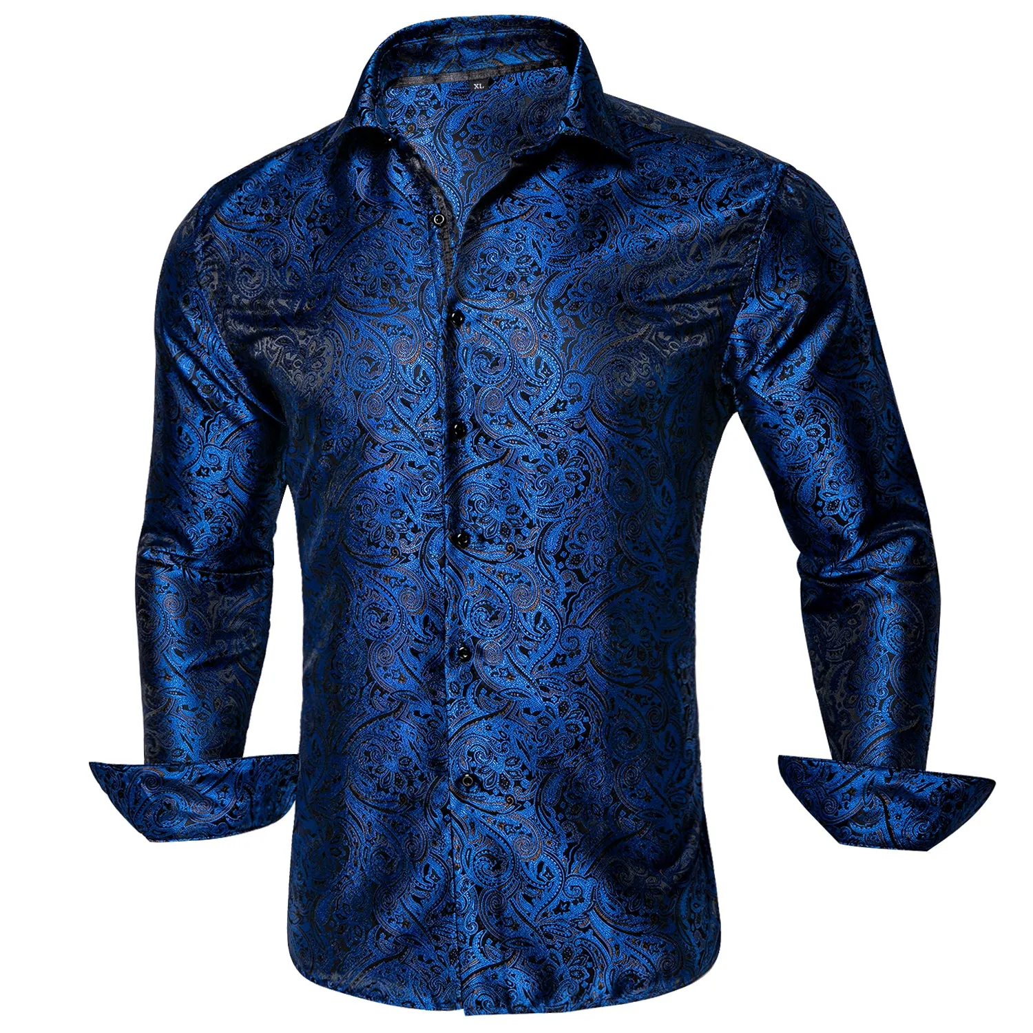 Blue Paisley Men's Shirt