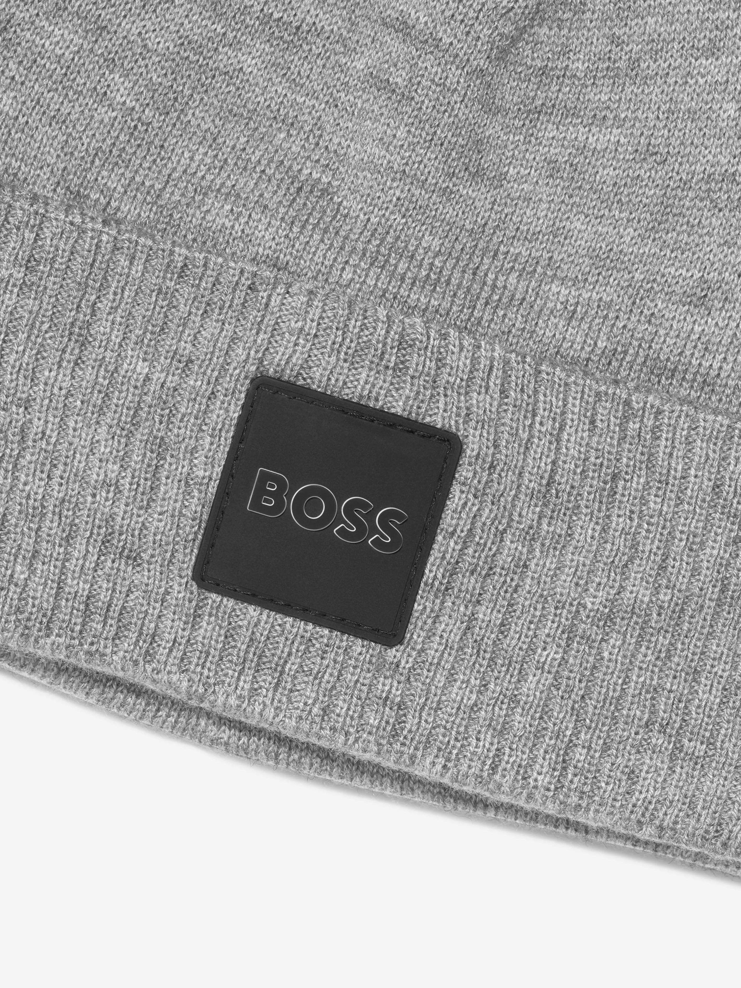 BOSS Boys Knitted Pull On Hat