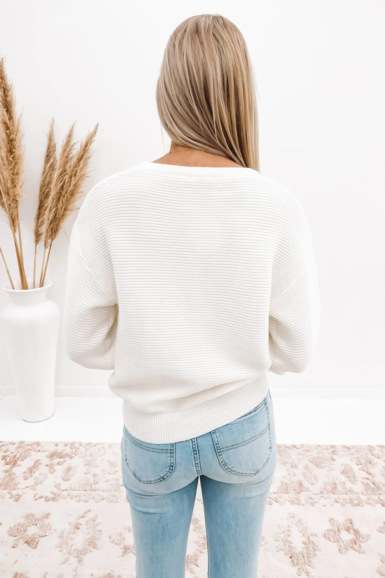 Bree Knit White