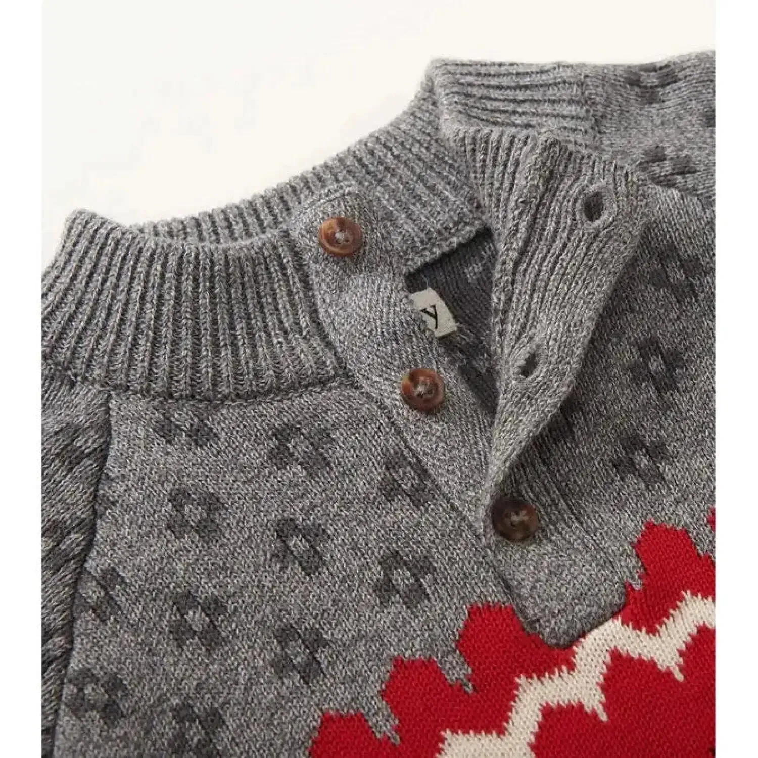 B's Winter Elks Mockneck Sweater