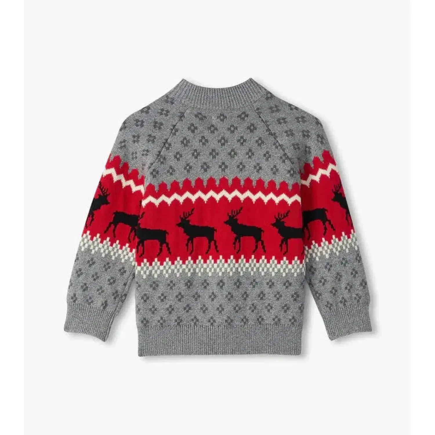 B's Winter Elks Mockneck Sweater