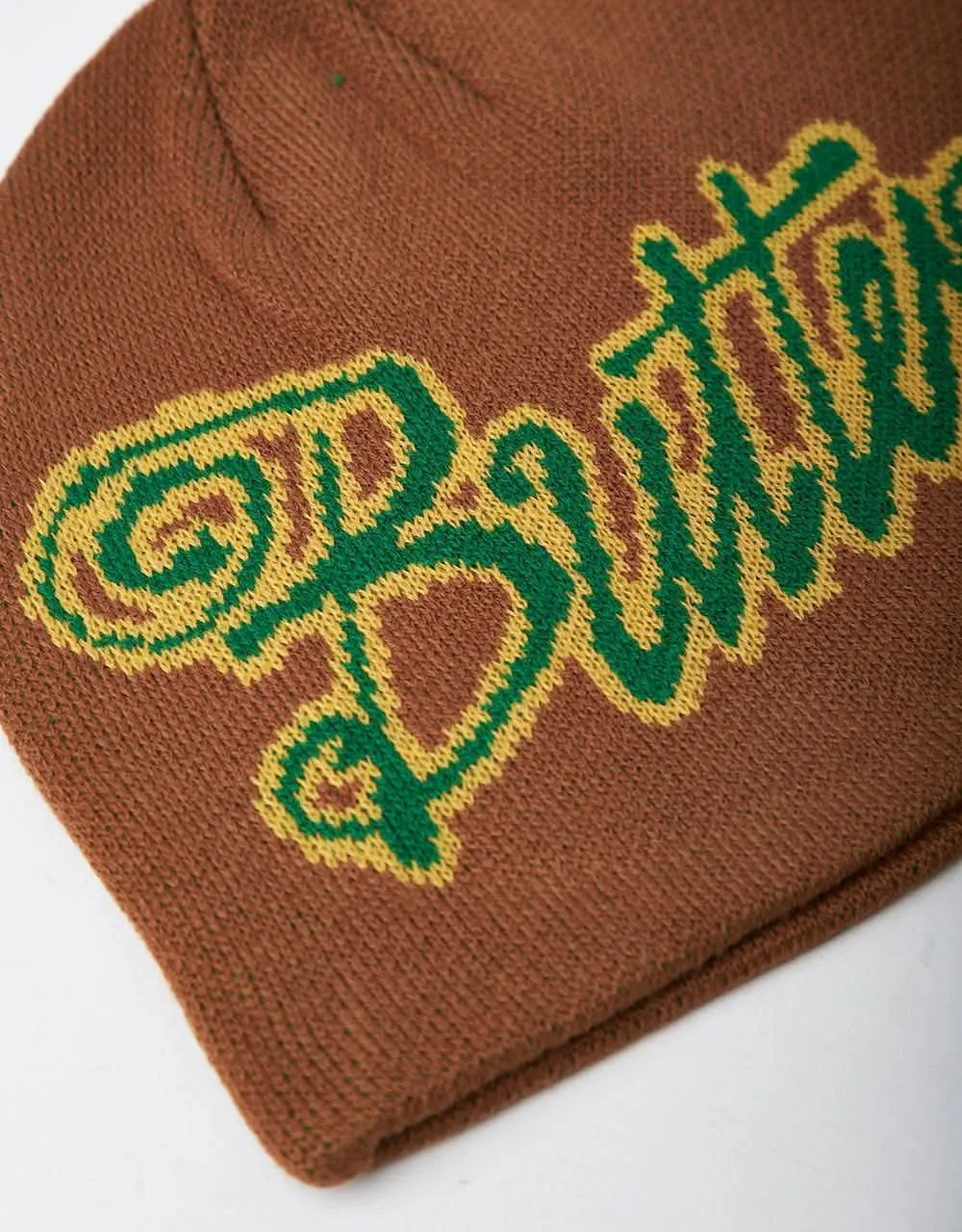 Butter Goods Jive Skully Beanie - Brown