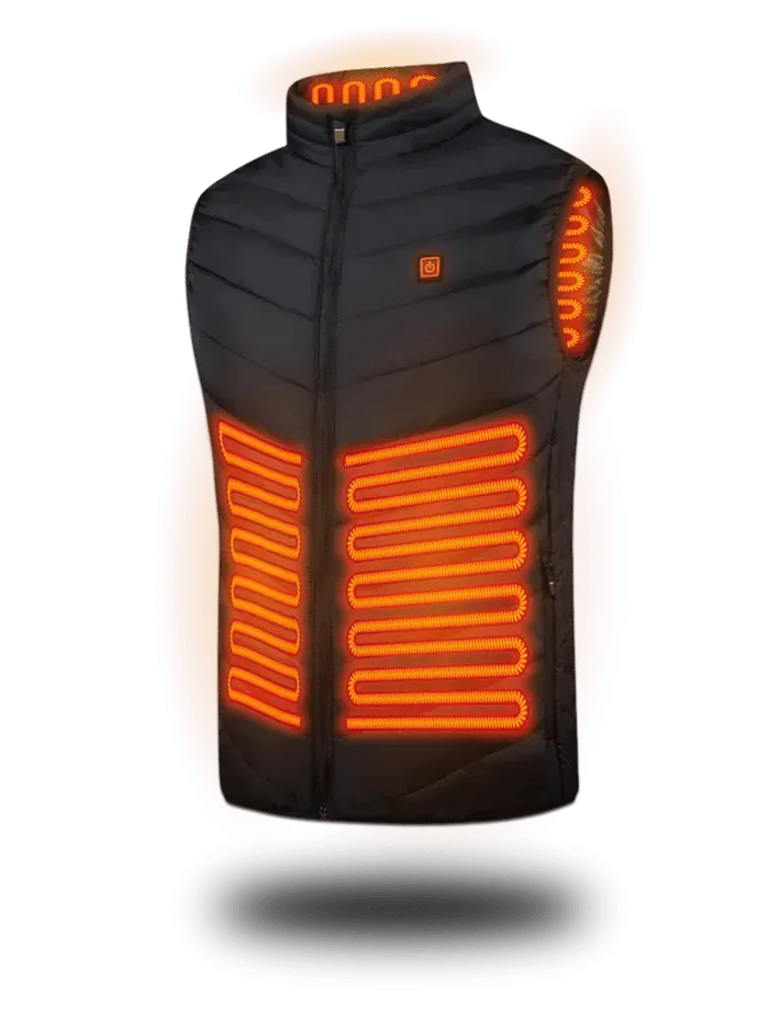 Caleb™ | Versatile heated vest with adjustable temperature settings