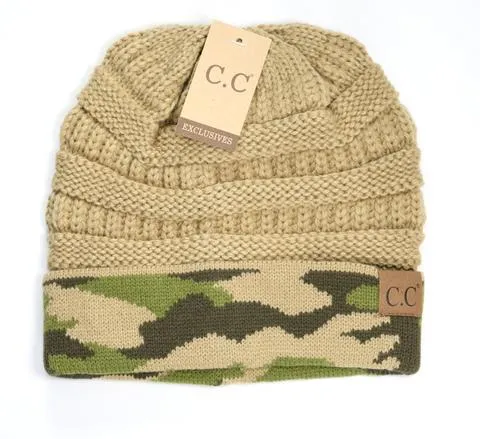 Camouflage CC Beanies