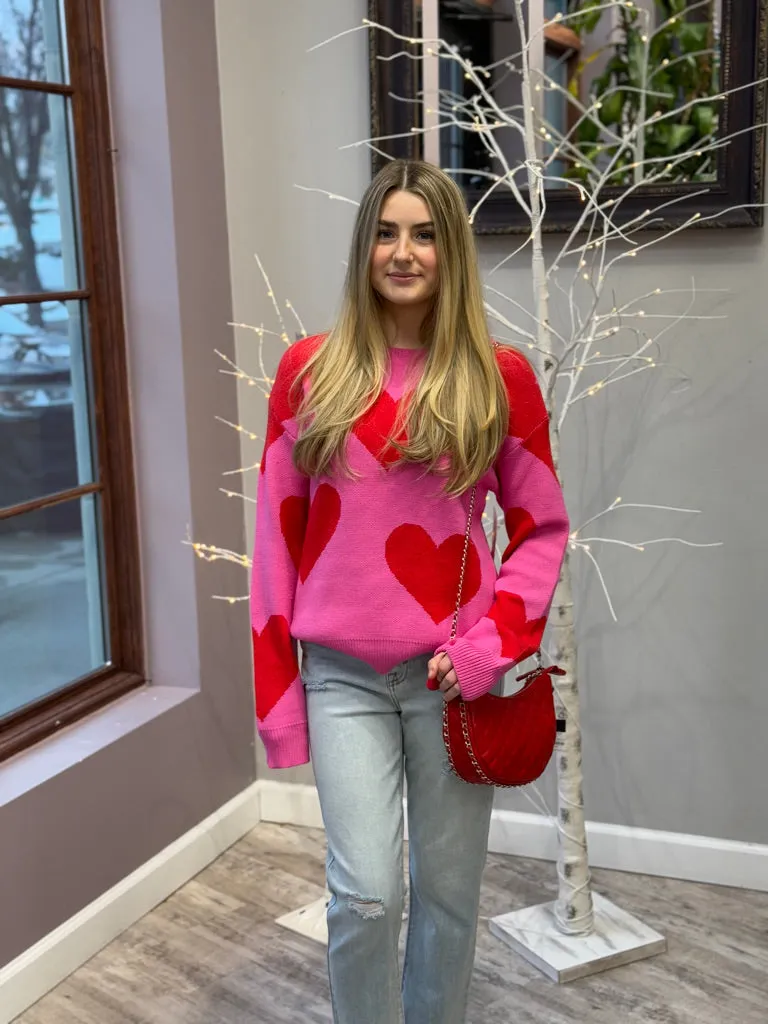 Candy Hearts Sweater