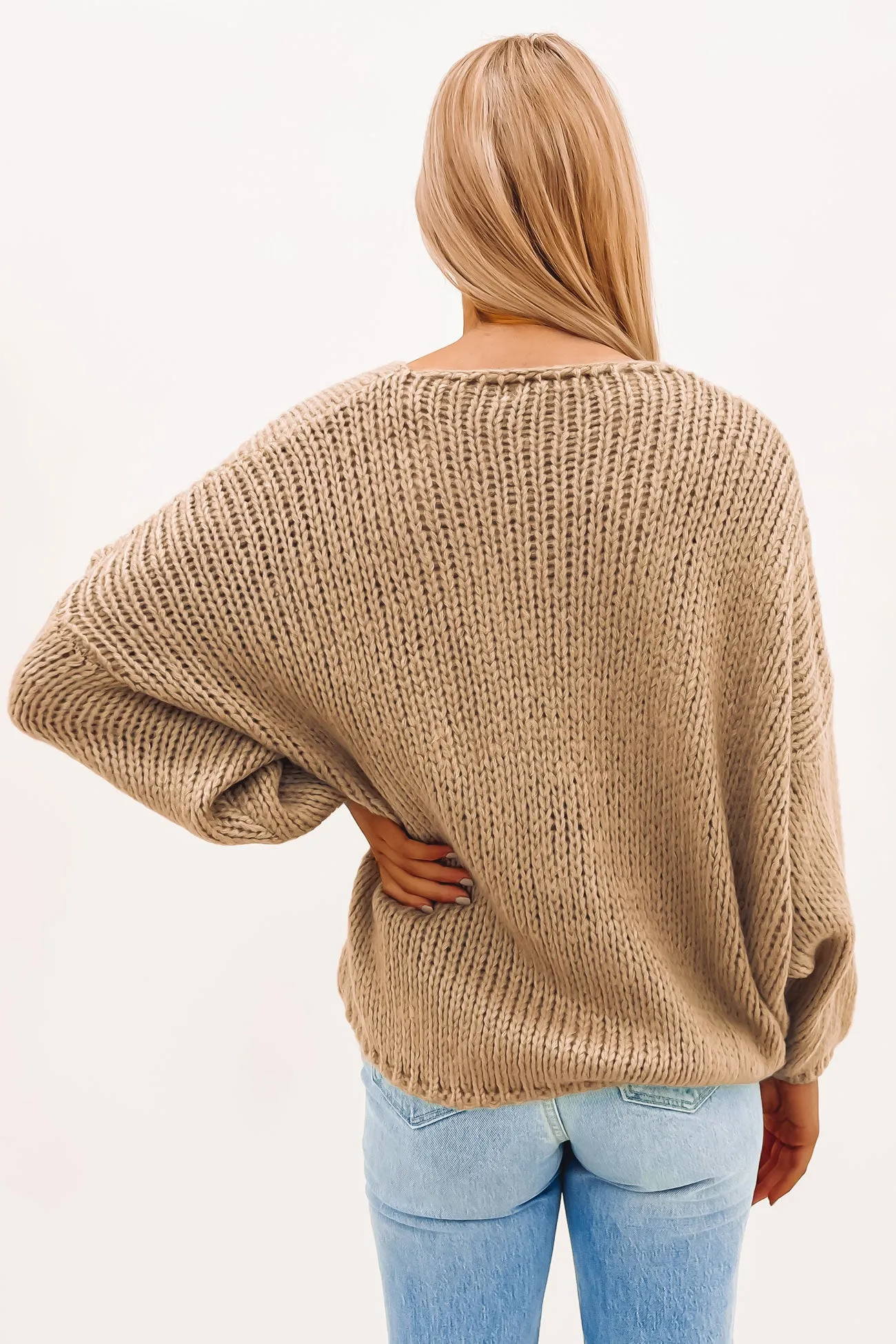 Charity Knit Beige