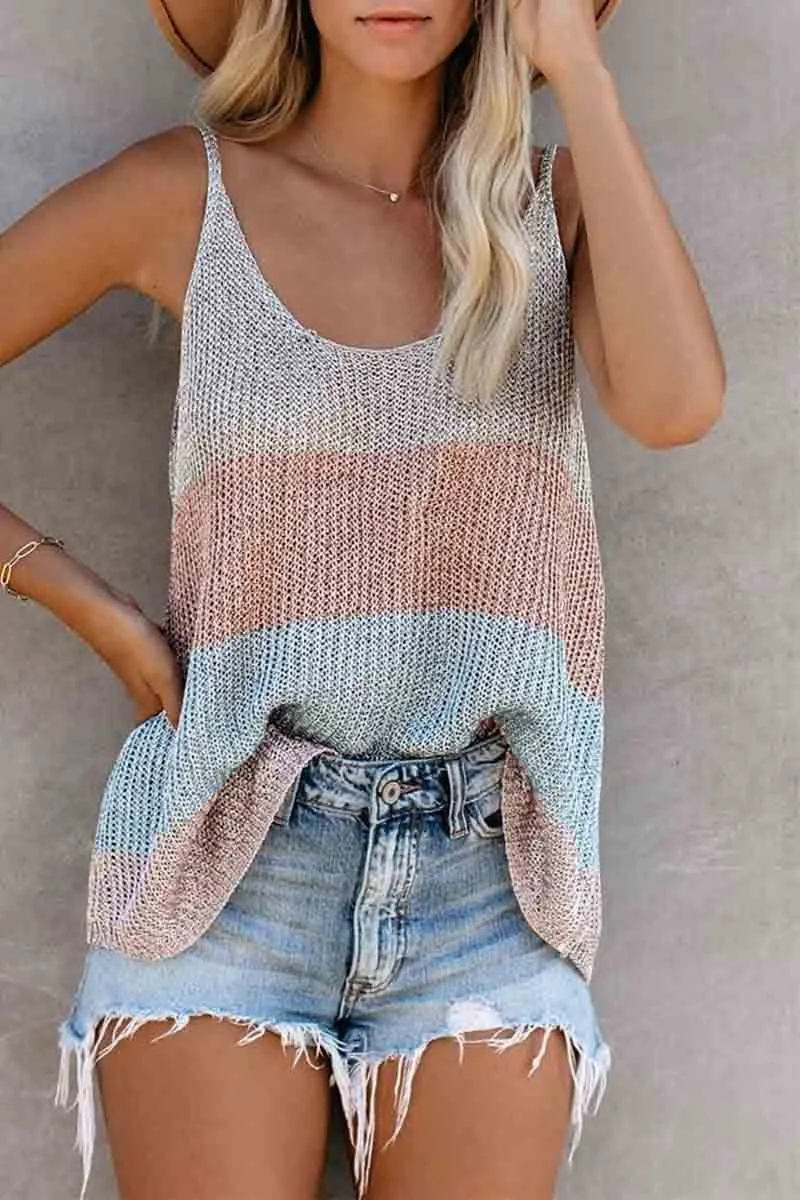 Chicindress Knitted Vest Top