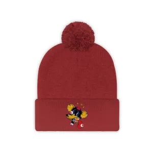 CHOPPED CHESTER Pom Pom Beanie