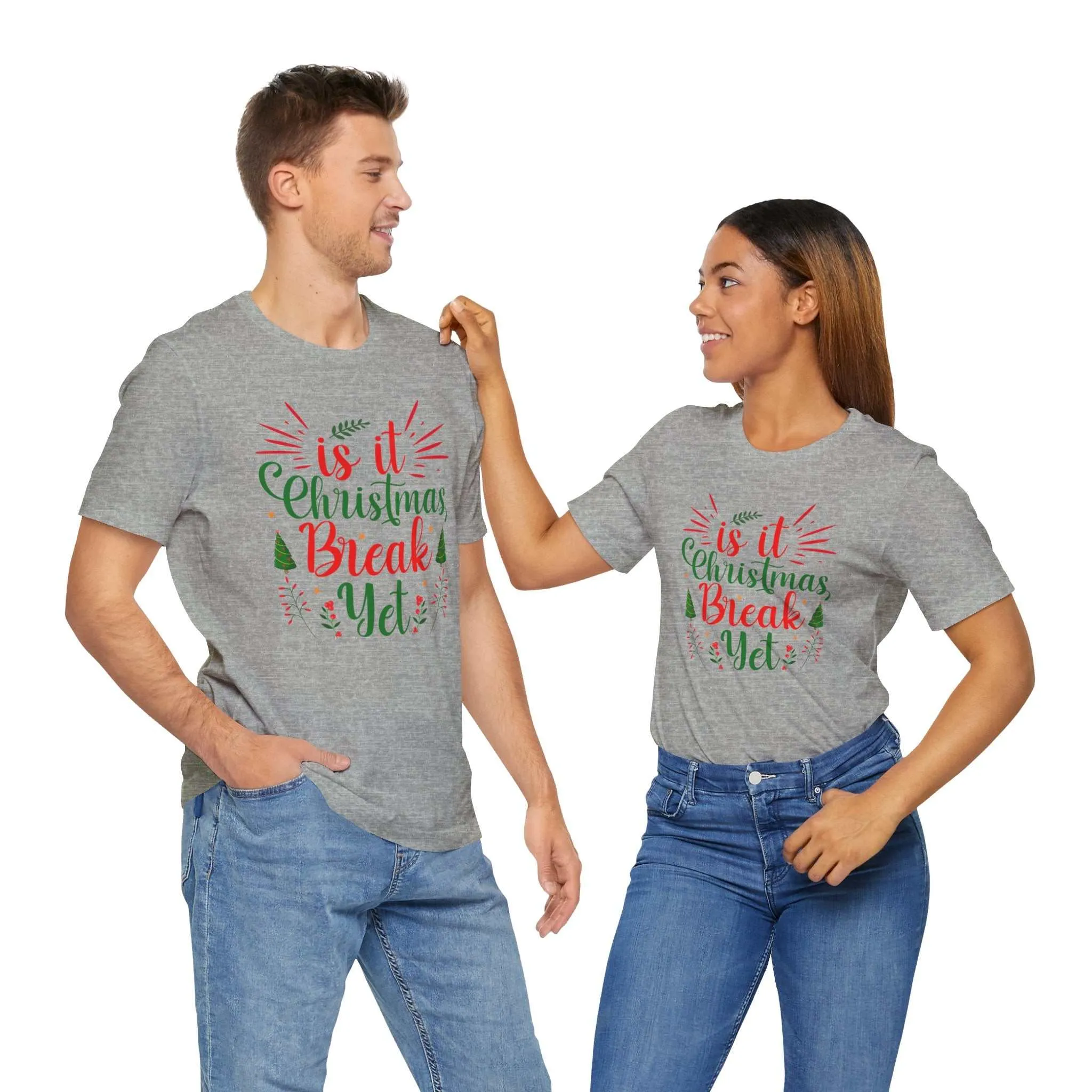 Christmas Break Shirt for Teacher - Celebrate the Holidays in Style, Perfect for Festive Cheer and Relaxing During Break!