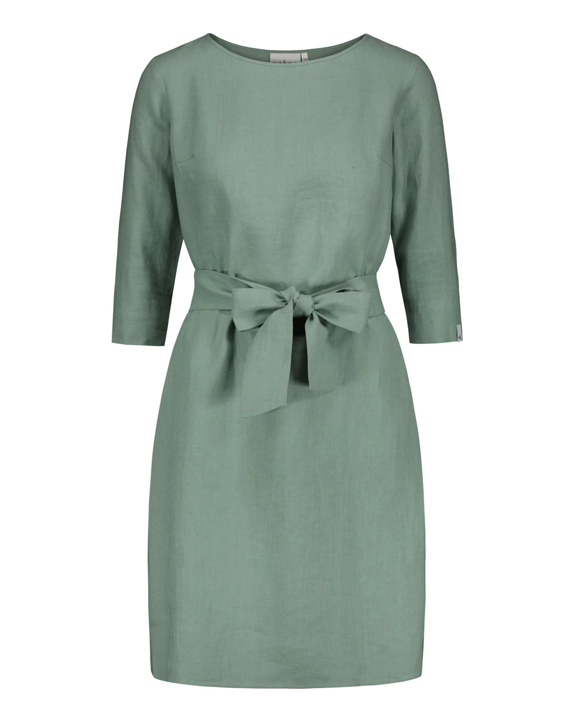 Classic Linen Dress Desert Sage Green