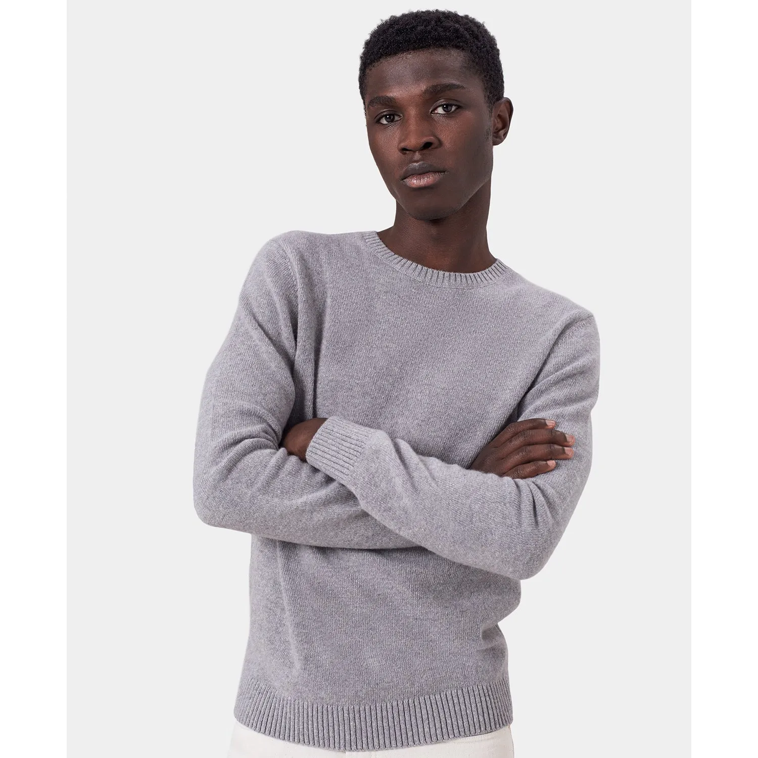 Classic Unisex Merino Wool Jumper, Pacific Blue