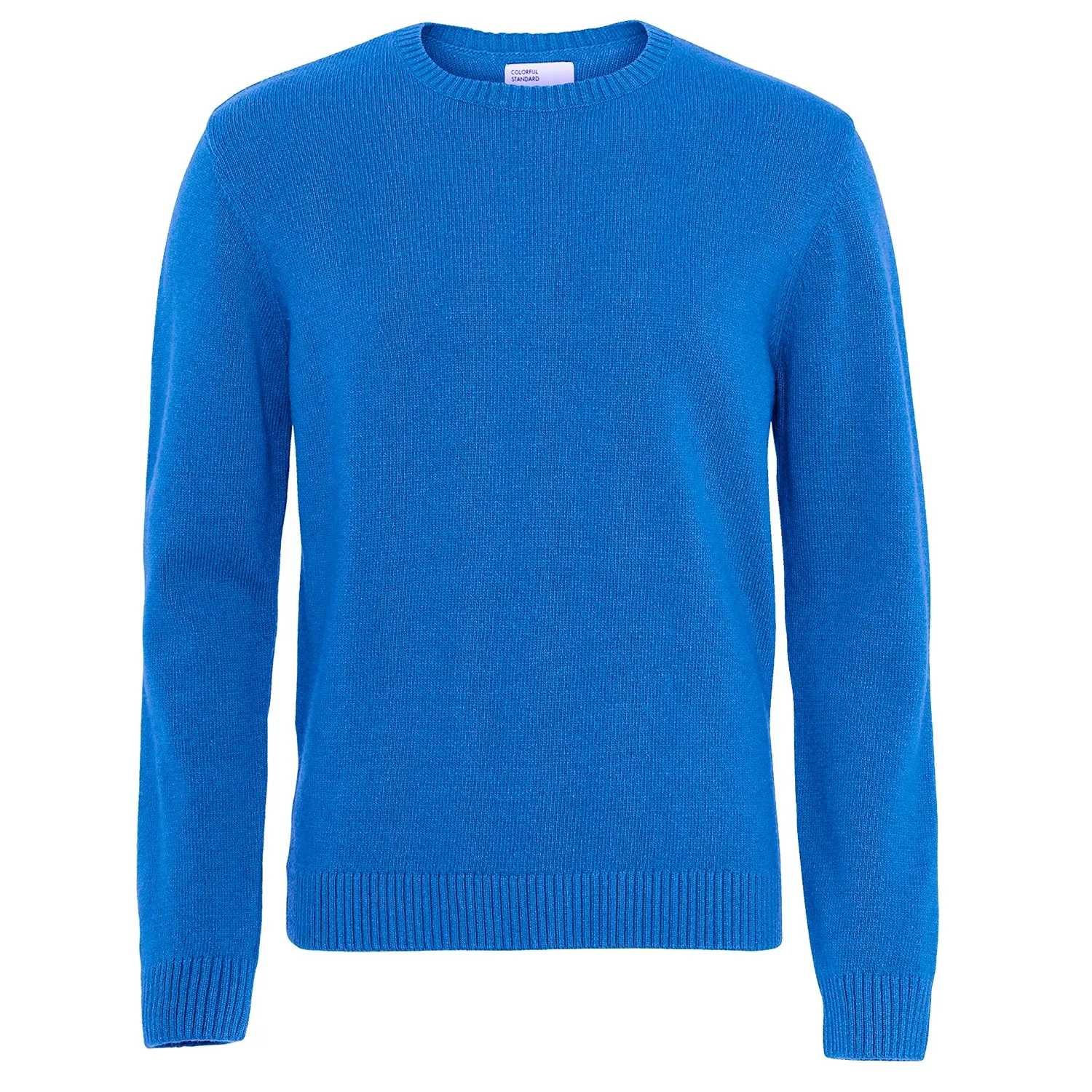 Classic Unisex Merino Wool Jumper, Pacific Blue