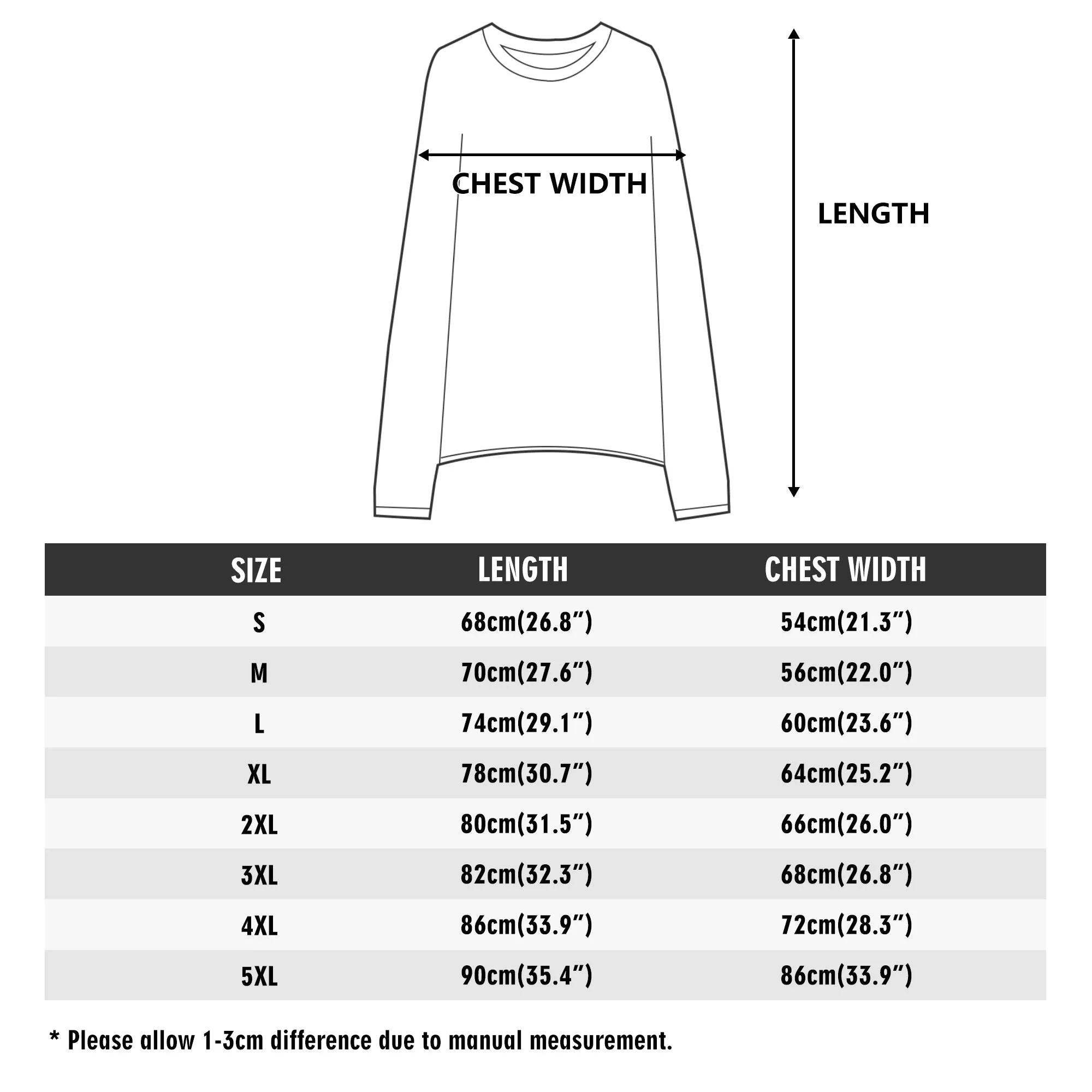 Cold Wind Unisex Adult Lightweight Crewneck Sweater shirt Long Sleeve Pullover Shirt