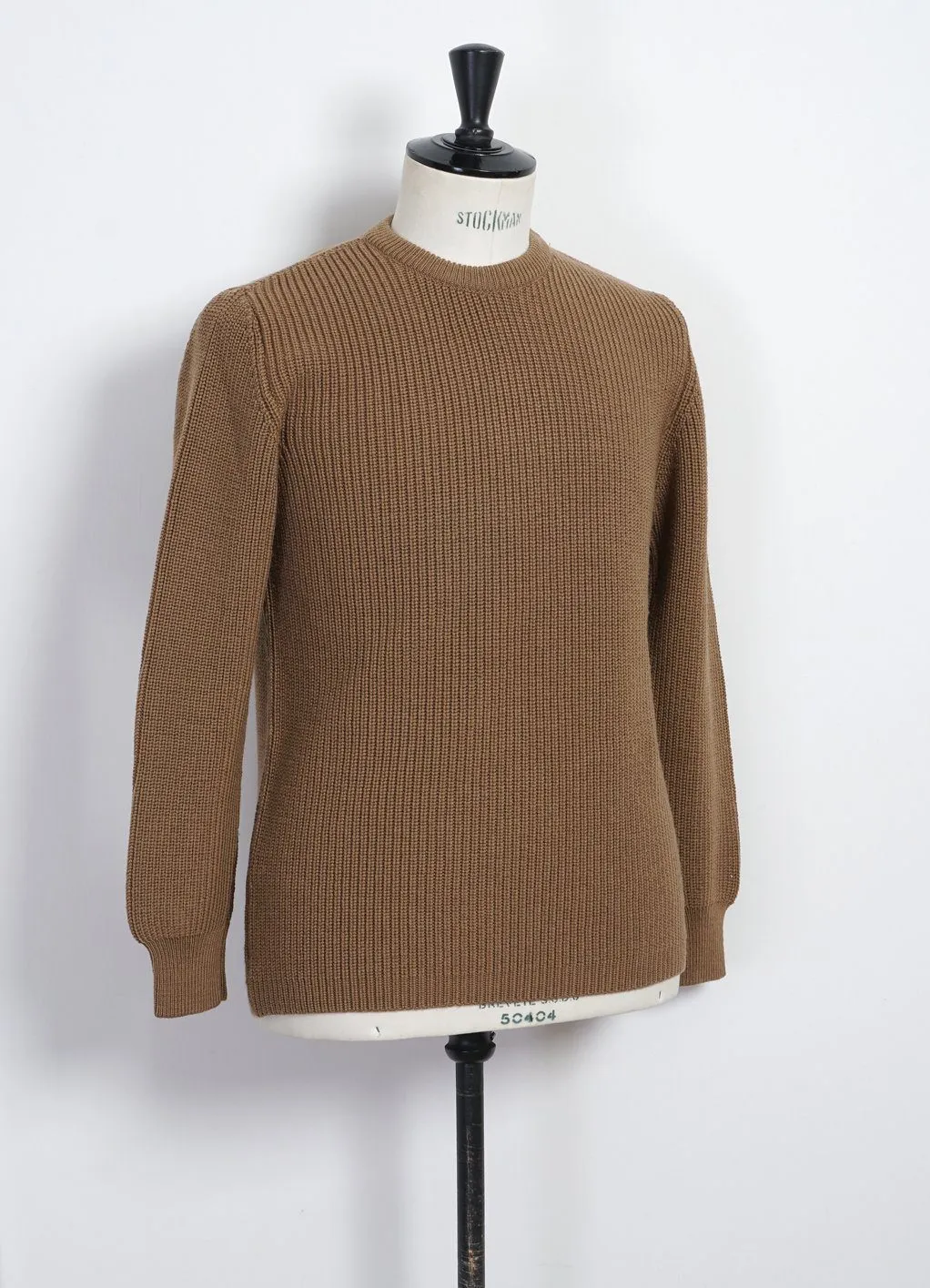 CREWNECK | Soft Merino Wool Crewneck | Camel