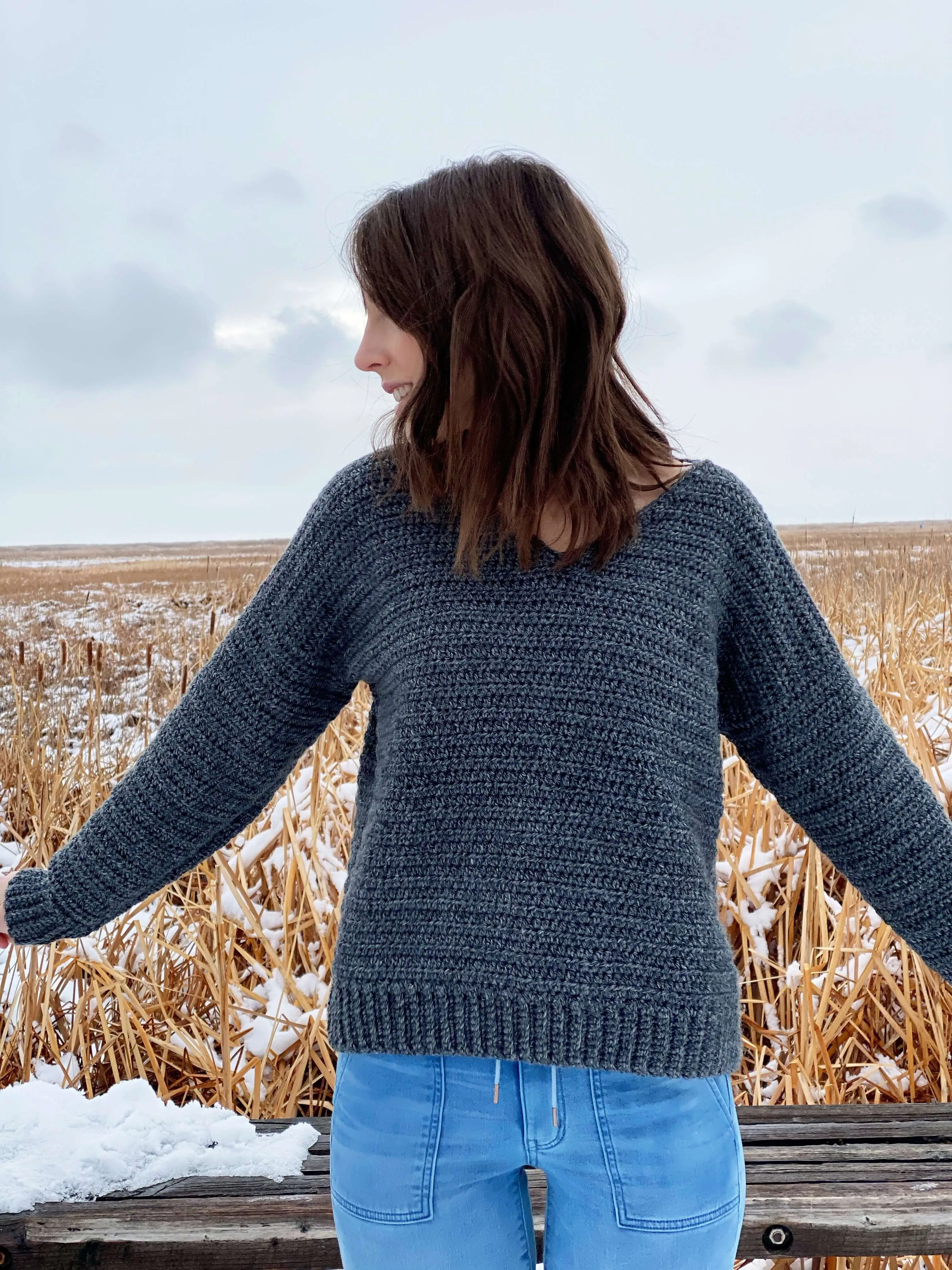 Crochet Kit - The Pemberley Pullover