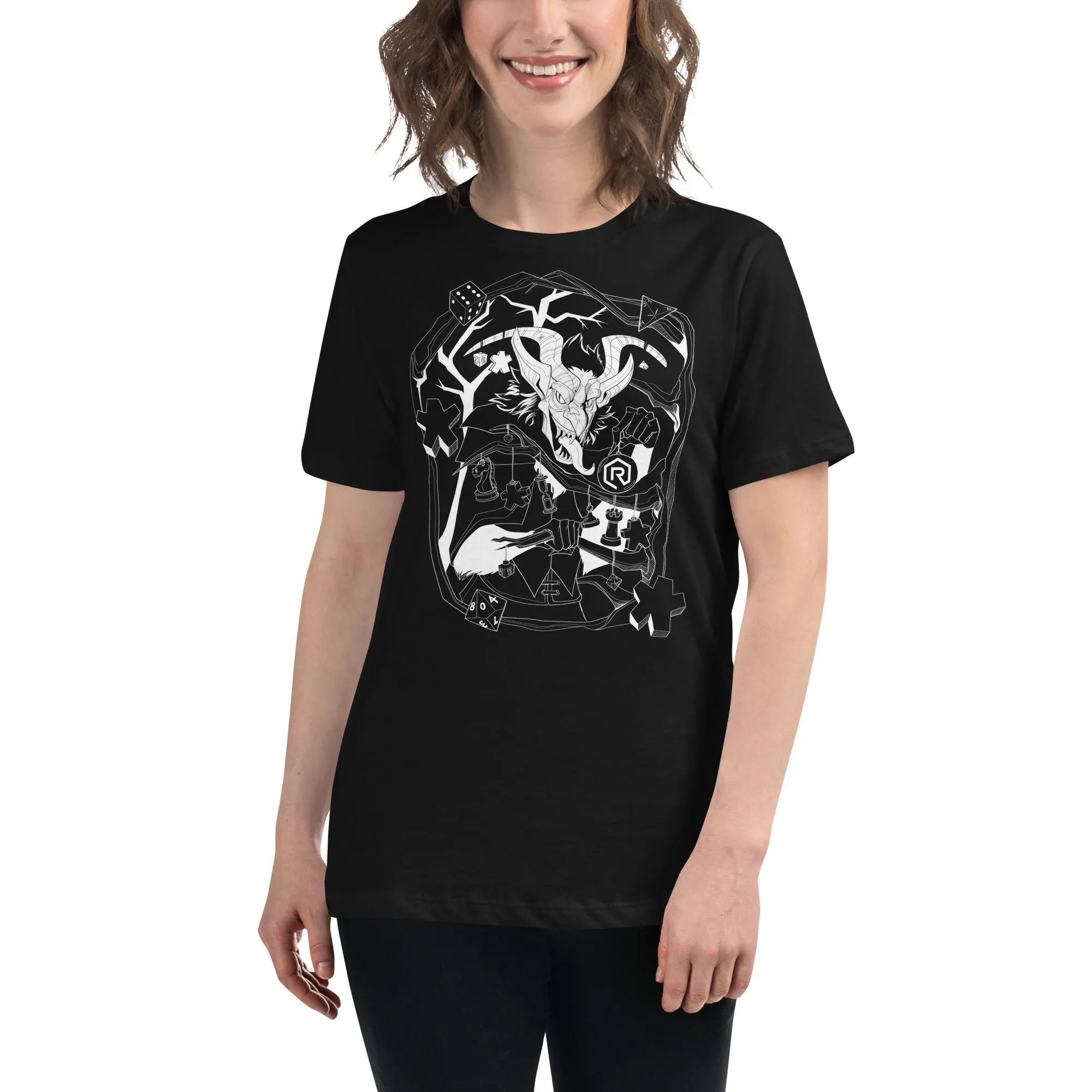 Decorating Krampus Femme T-Shirt