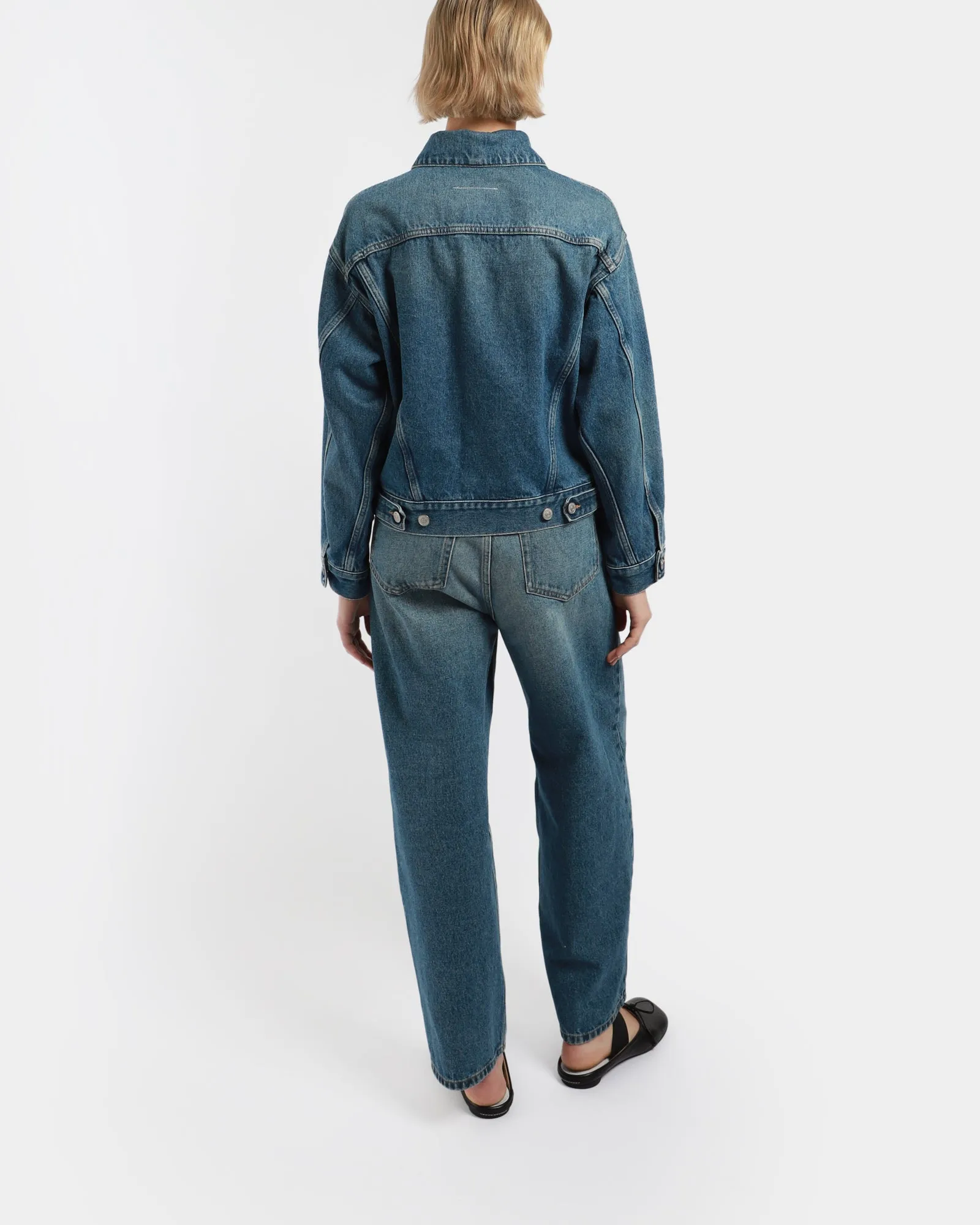 Denim Two-Ways Jacket