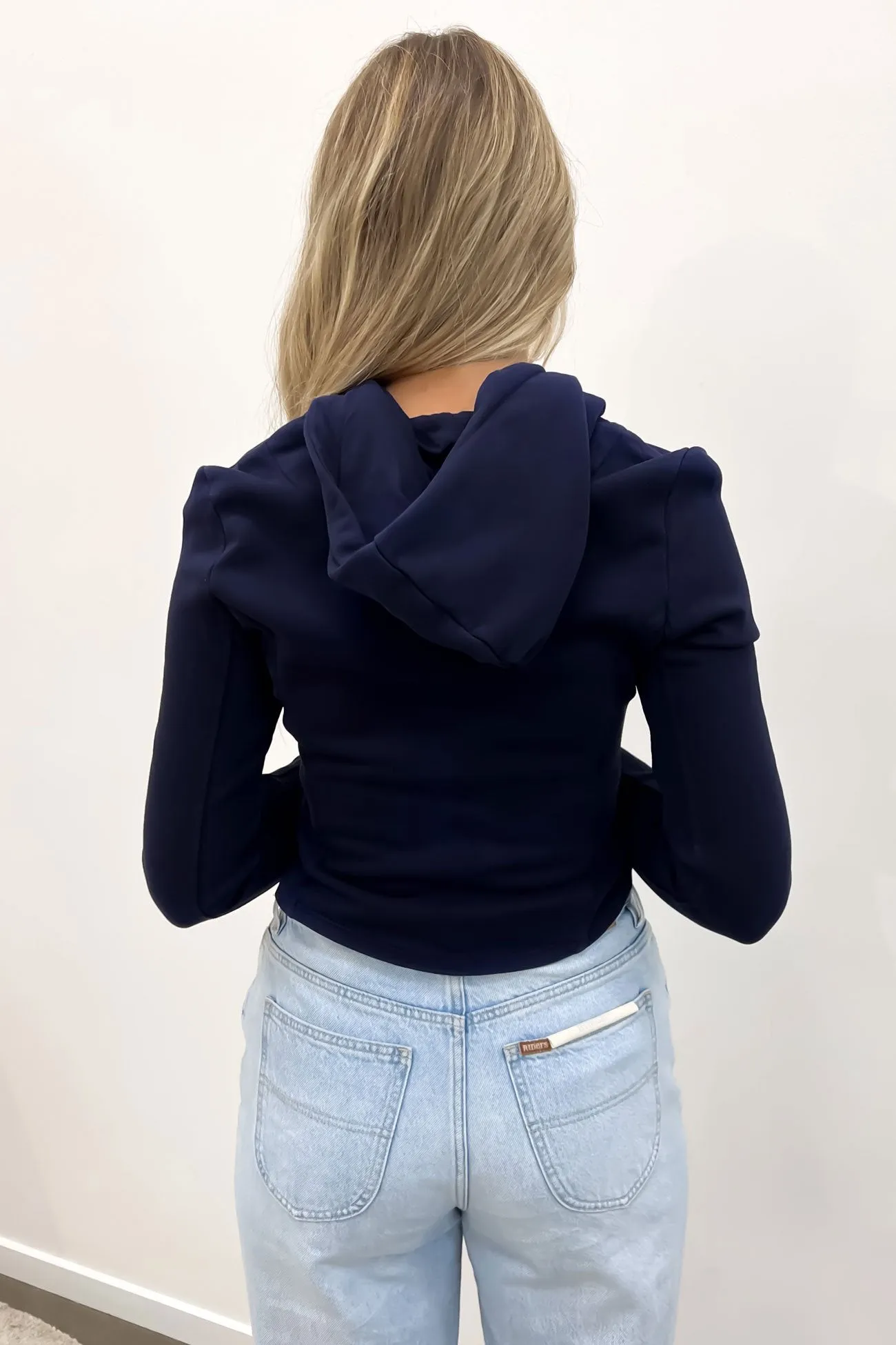 Dua Zip Thru Navy