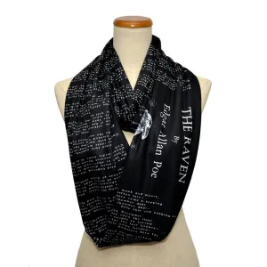 Edgar Allan Poe The Raven Infinity Scarf (Long)