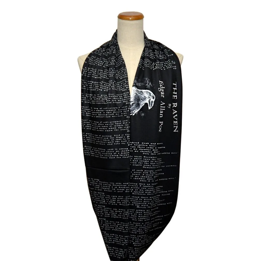 Edgar Allan Poe The Raven Infinity Scarf (Long)