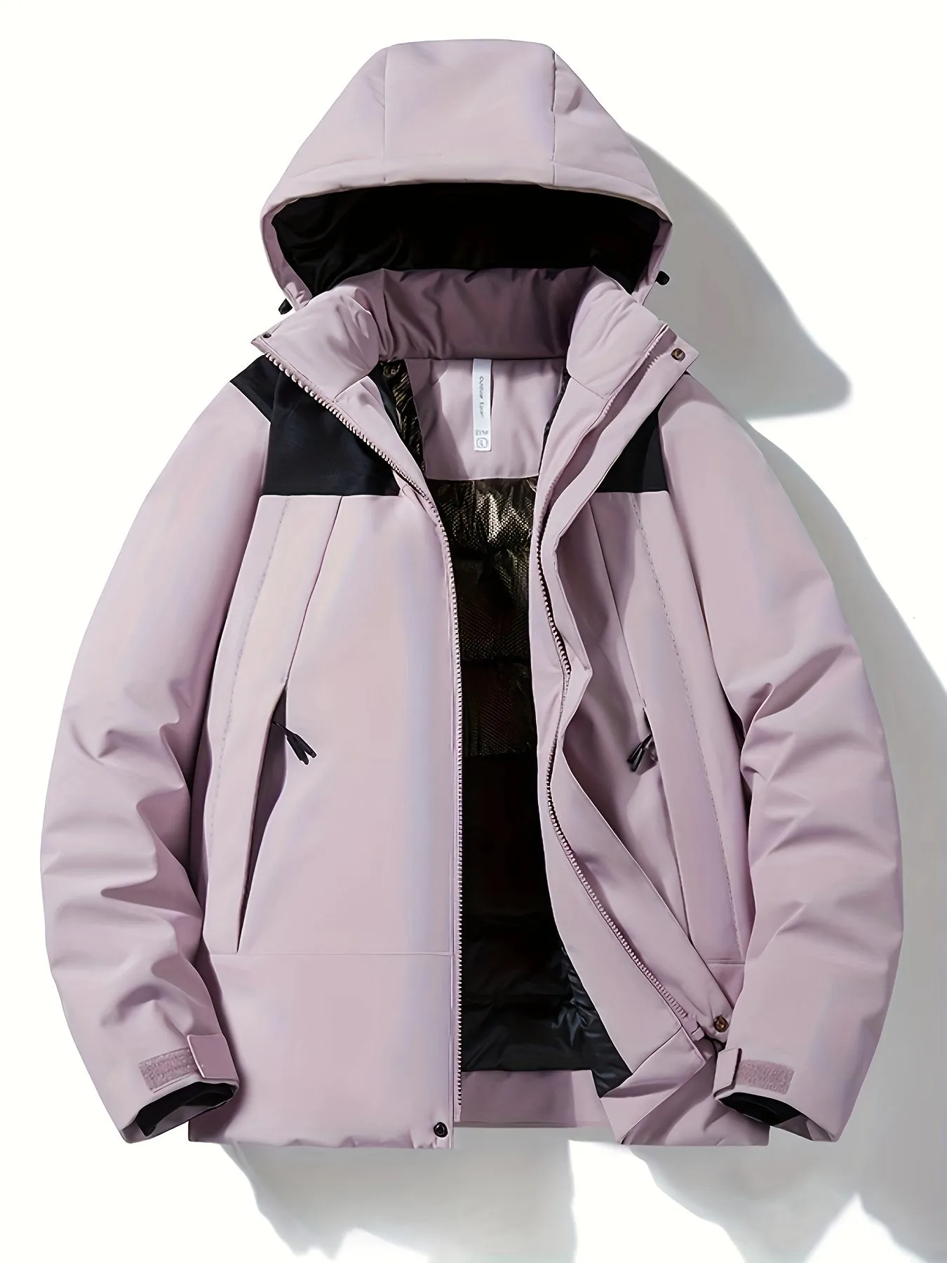 Elegant Waterproof Fleece Winter Jacket with Hood for Women | Ideal for Winter