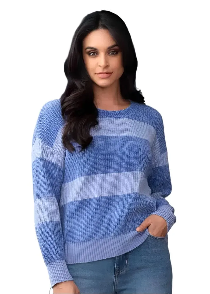 Elena Wang Striped Sweater