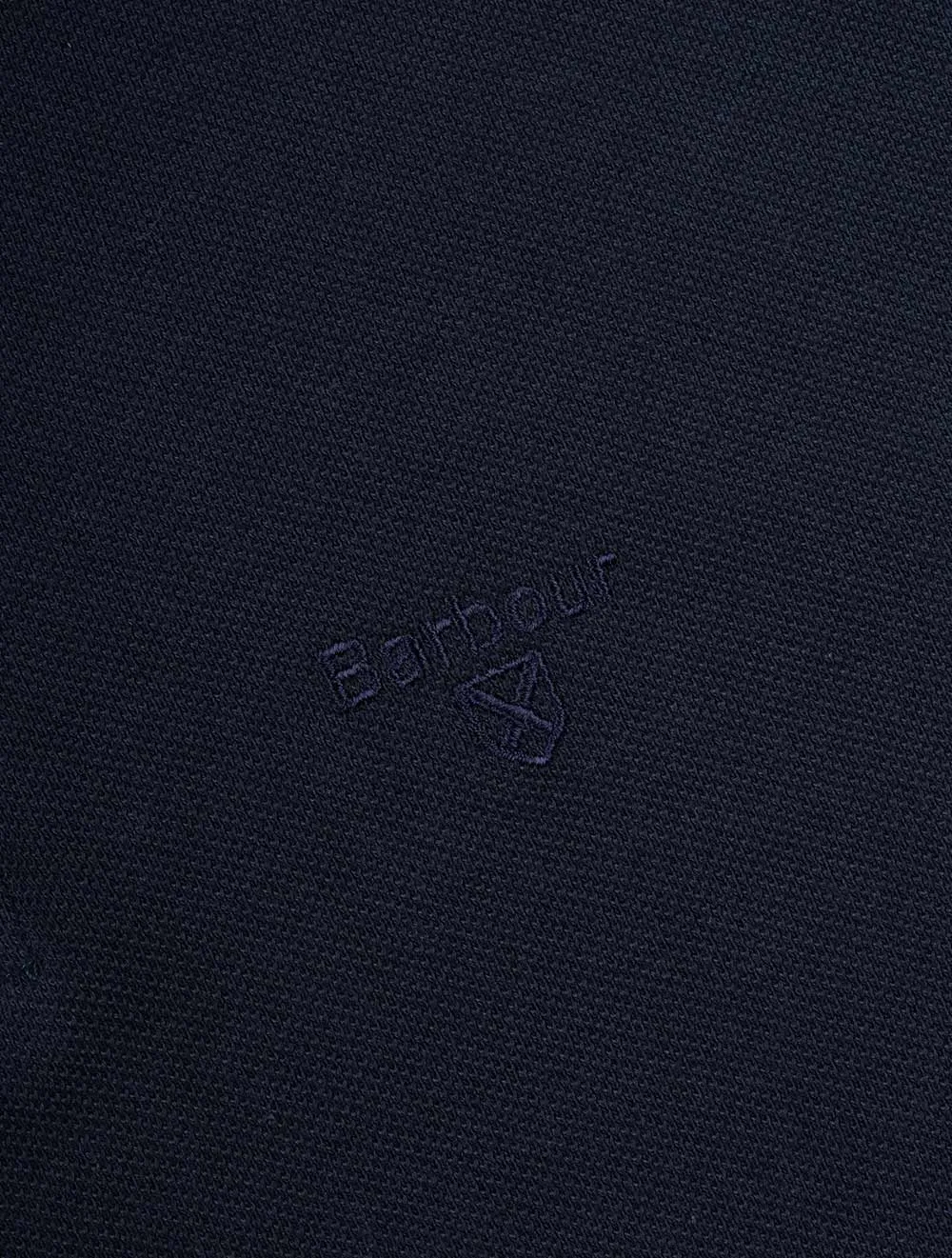 Essential Long Sleeve Sports Polo Navy