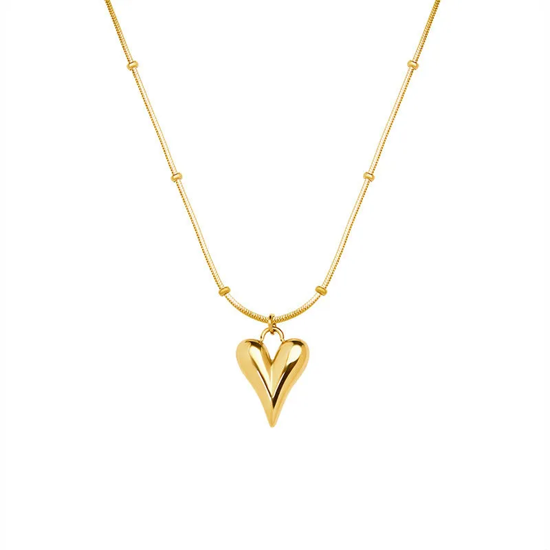 Exquisite Heart Shaped Versatile Pendant Necklace