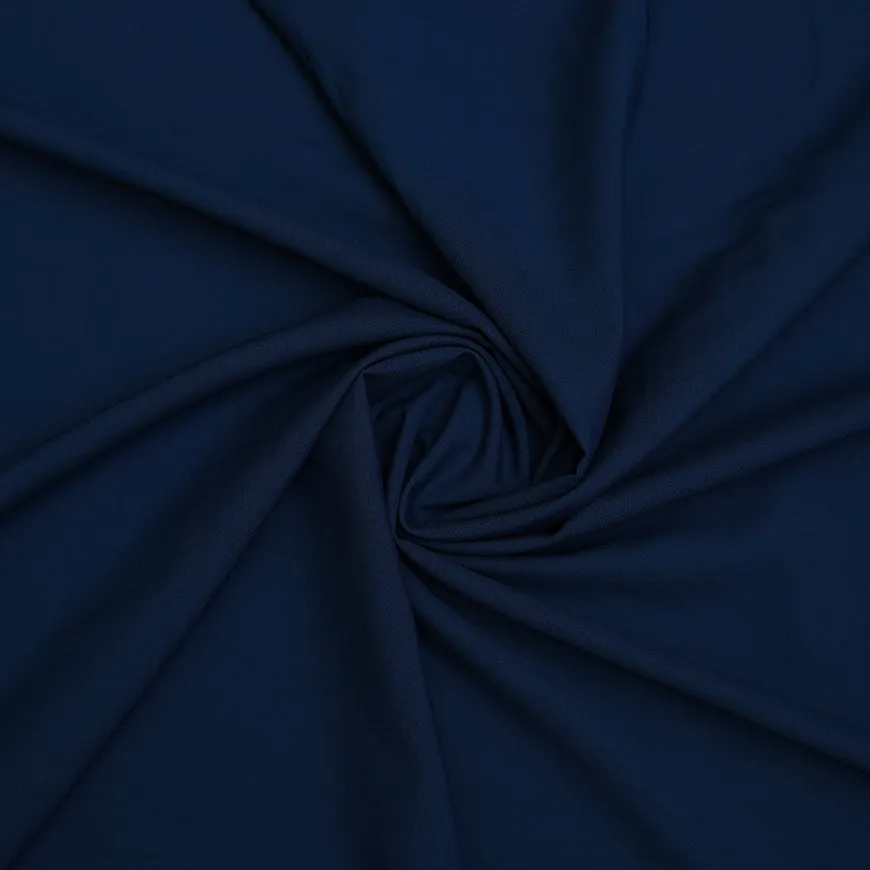 Fabric - Sharda Indigo Blue Plain