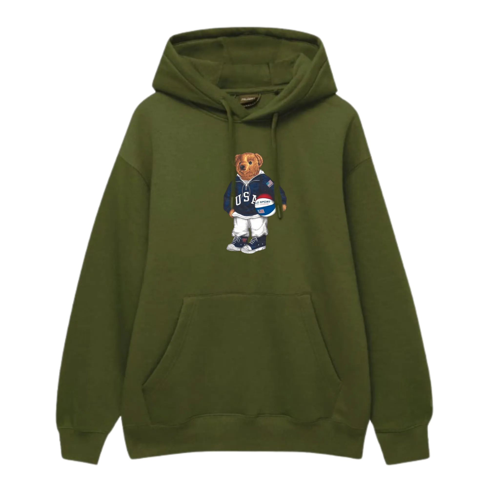 Football Bear Hoodie