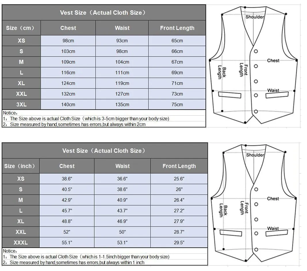 Formal Men's Suit Vest Plaid V Neck Grey Waistcoat